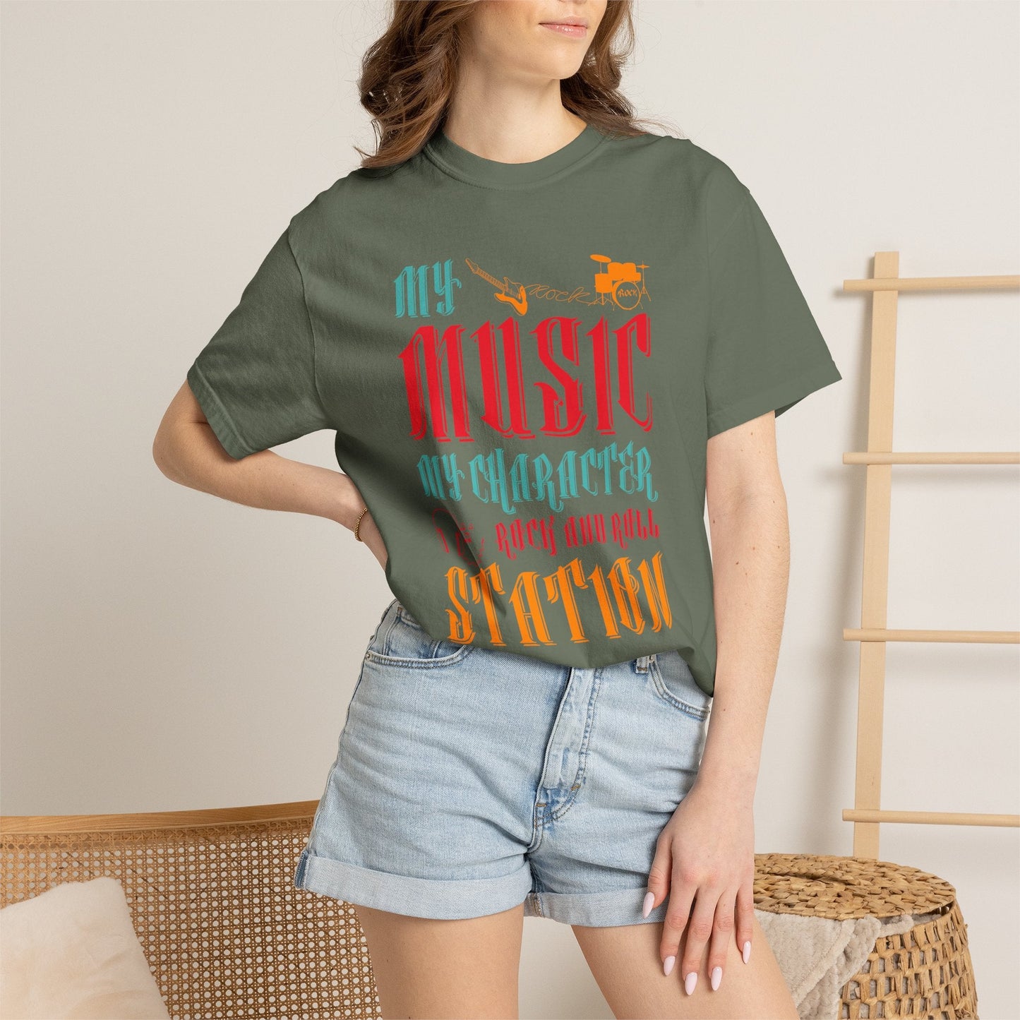 Music Graphic Design Unisex Cotton T-shirt 039