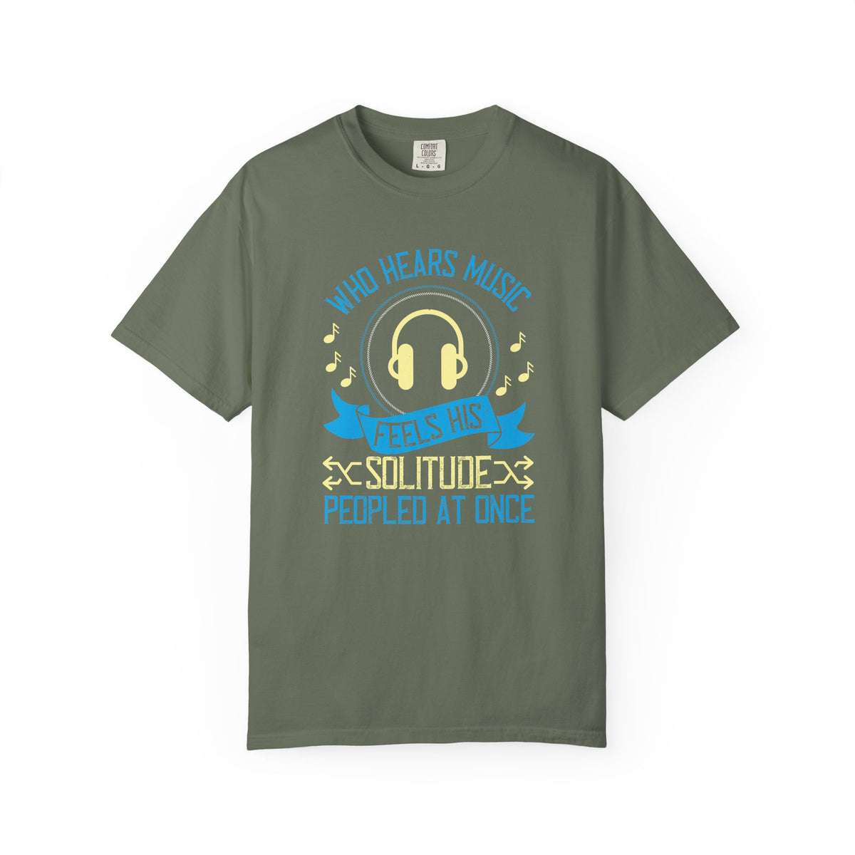 Music Graphic Unisex Heavy Cotton Art Designed T-Shirt m49