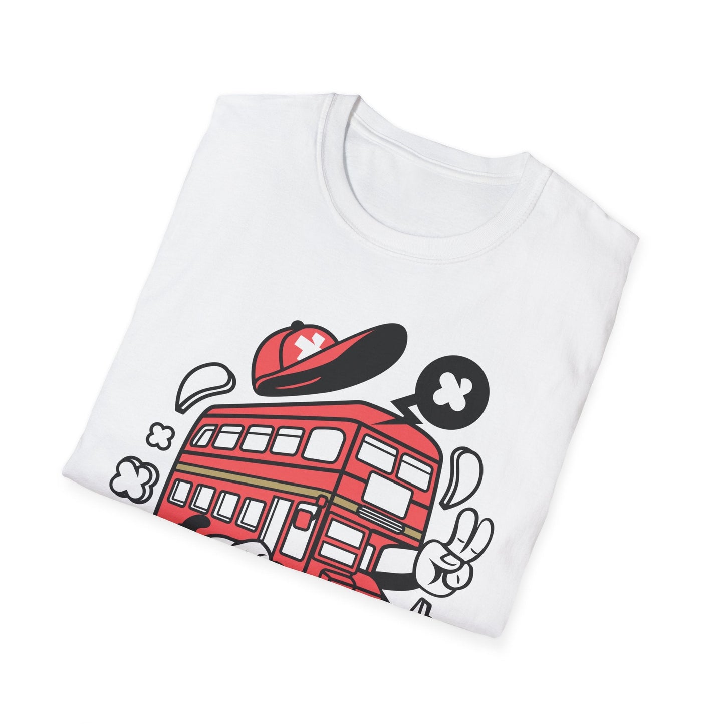 Cartoon Animation T Shirt Funny Tee Unisex Gildan Softstyle 64000 100 Percent Ring Spun Cotton