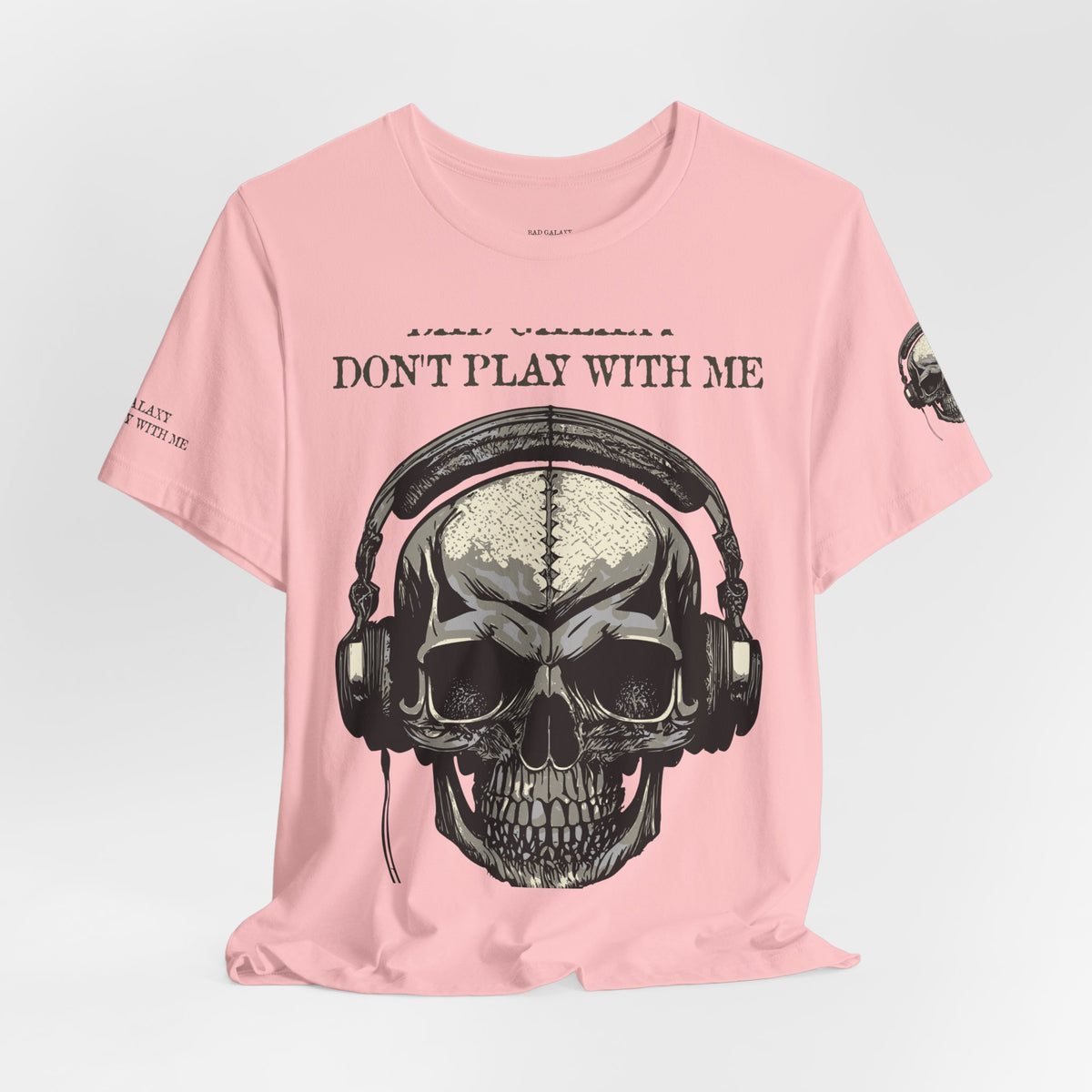 Skull Rock Graphic Unisex Cotton Bella+Canvas Tee with Art Design b45