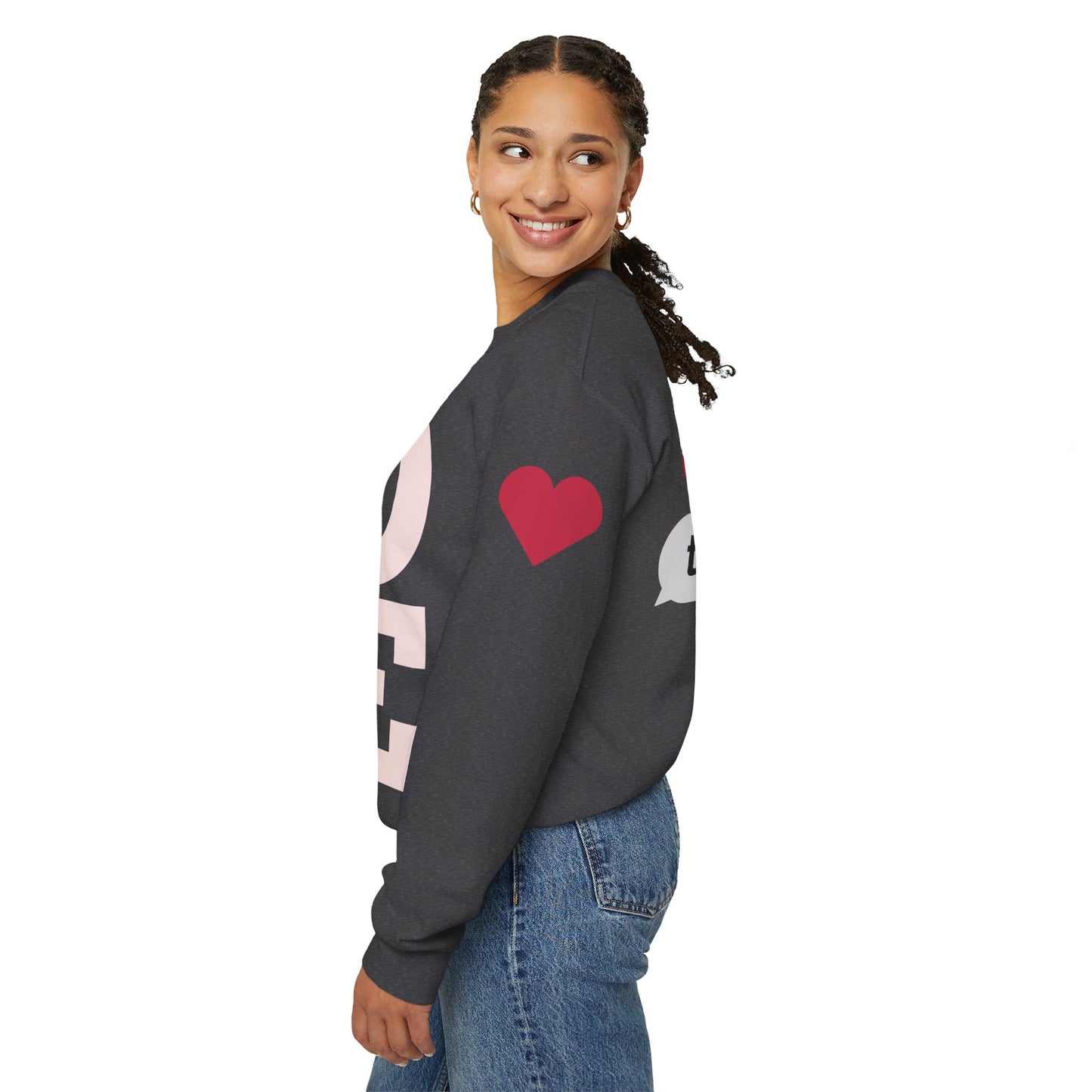 Unisex Heavy Blend Sweatshirt - LOVE