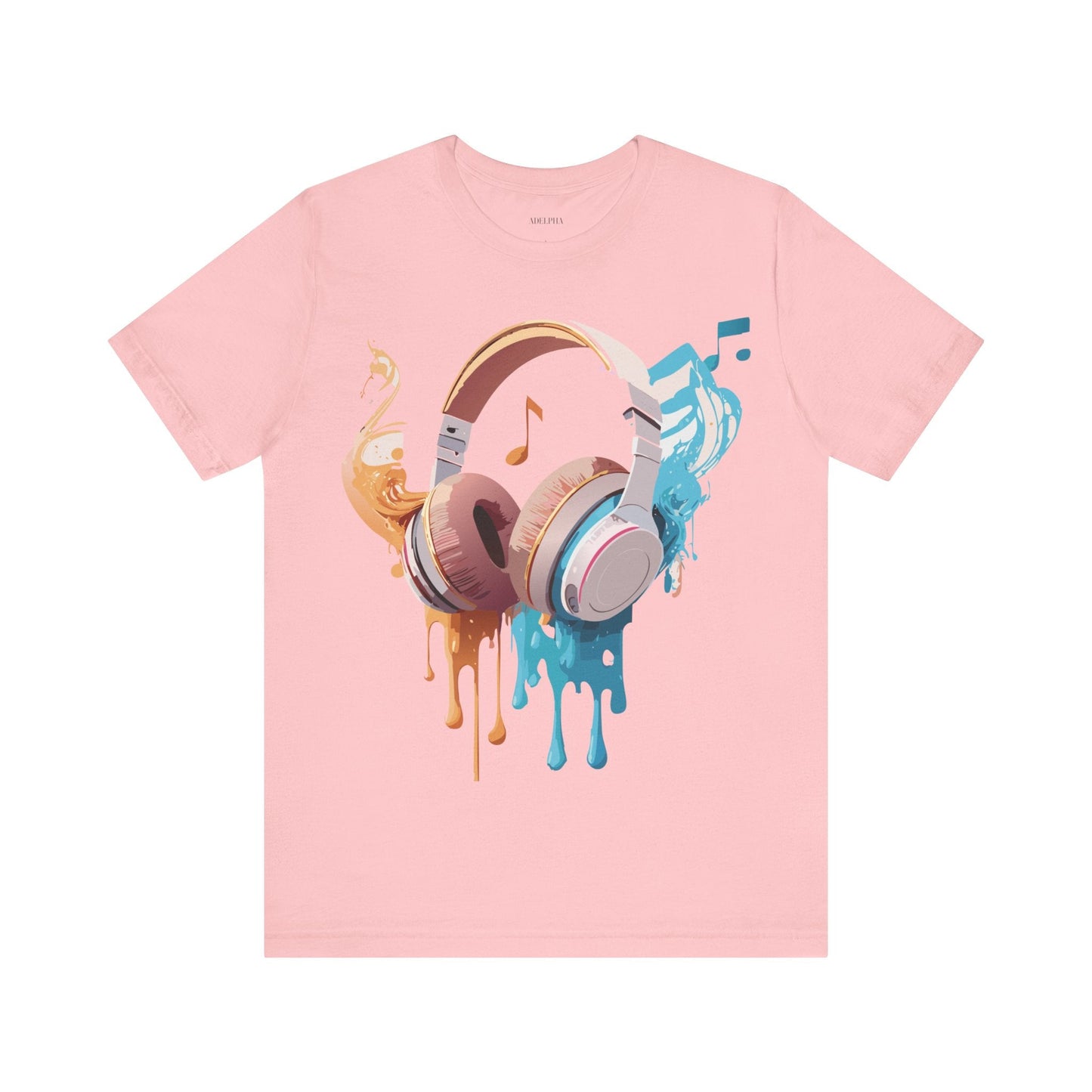 Unisex Graphic T Shirt With Vintage Music Inspired Artwork From Adelpha Short Sleeve Tee