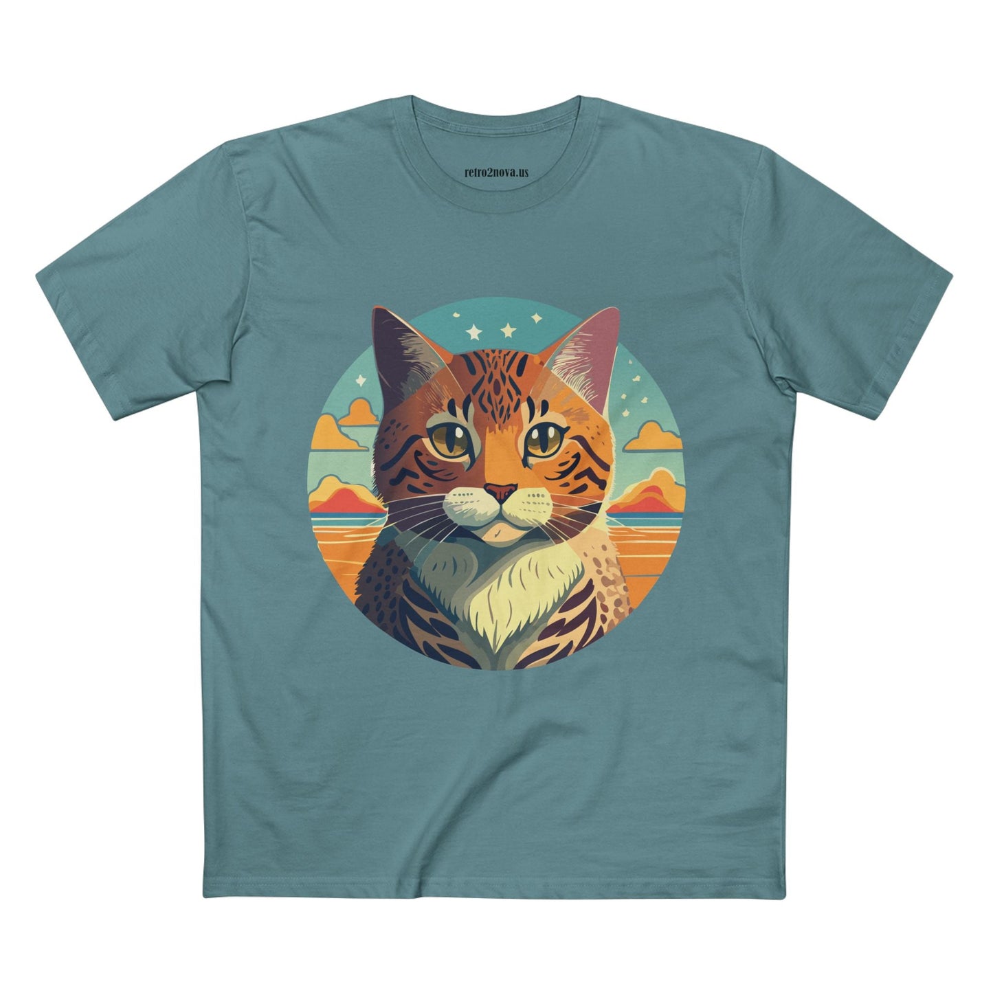 Unisex Premium Cotton Tee With Original Cat Art Design Animal Shirt For Cat Lovers Comfortable Breathable Everyday Wear
