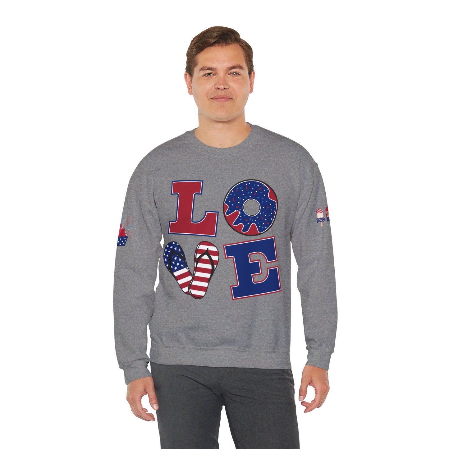 Unisex Heavy Blend Sweatshirt - LOVE