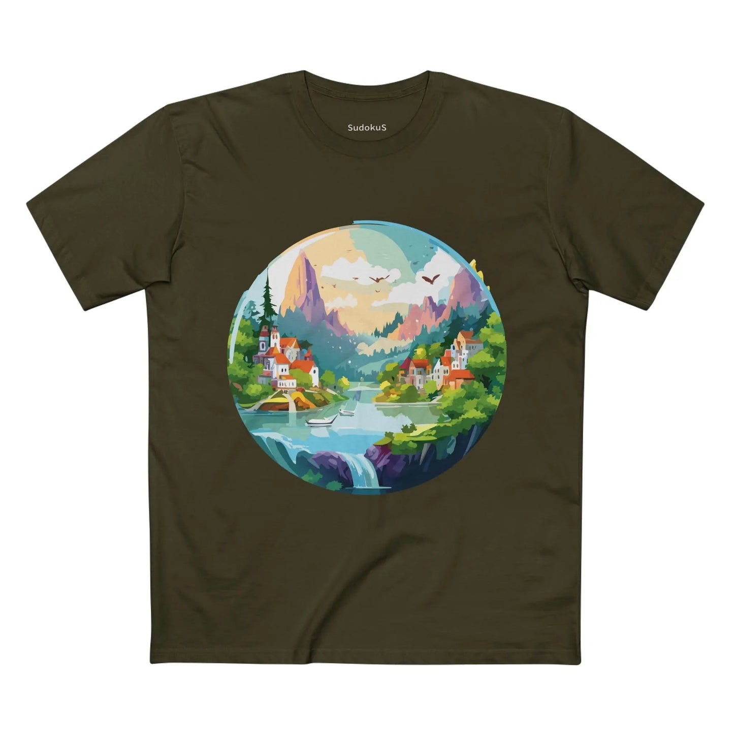 Fantasy Graphic Unisex 100 Cotton Staple Tee 13