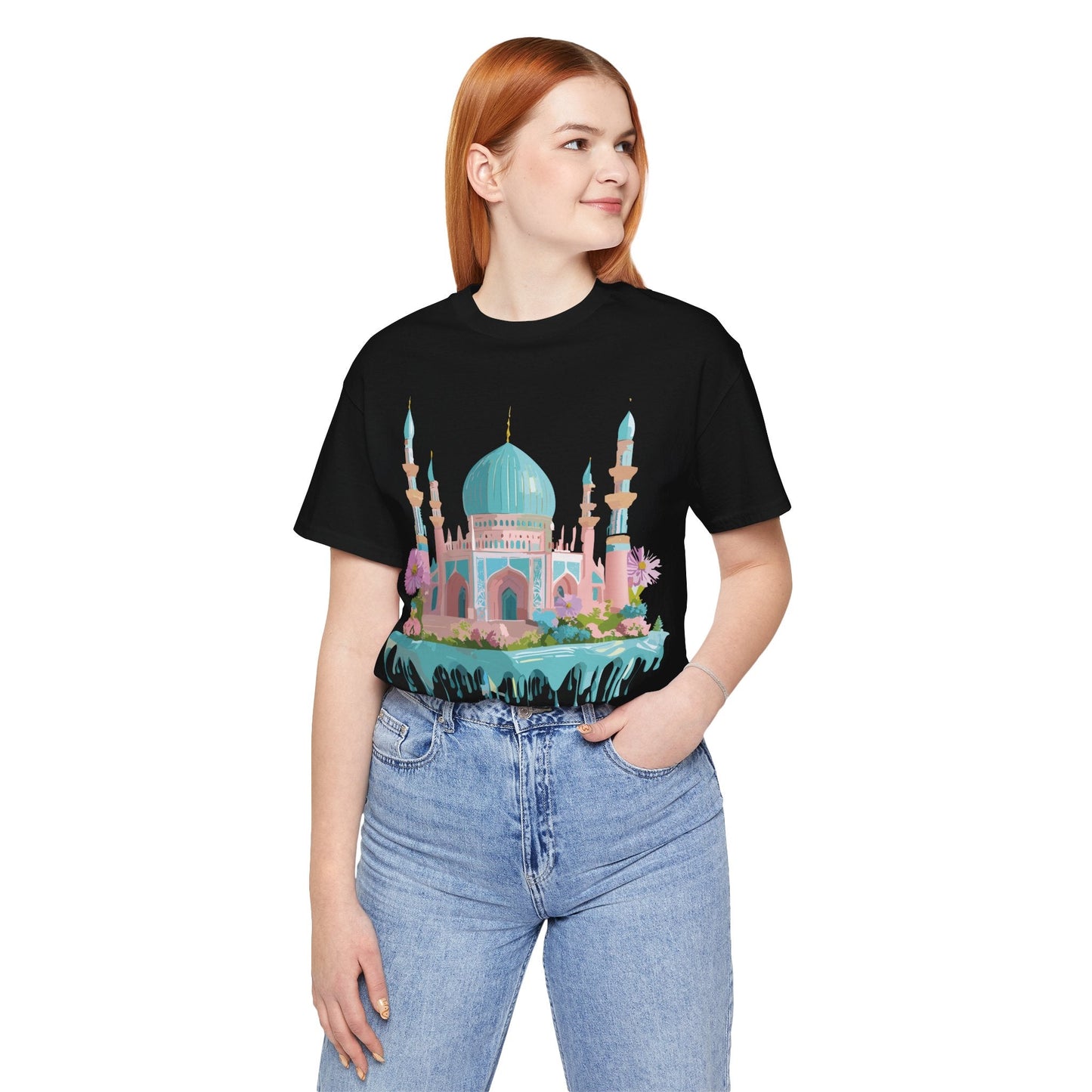 Tourist Shirt With Tashkent Graphic Tee By Adelpha Unisex Short Sleeve Vintage Artwork