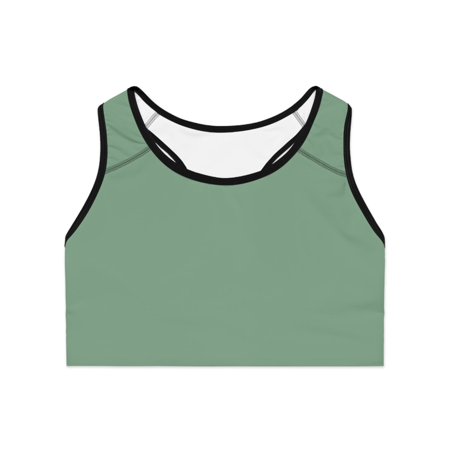 Green Color Sports Bra, Green Sports Bra 4