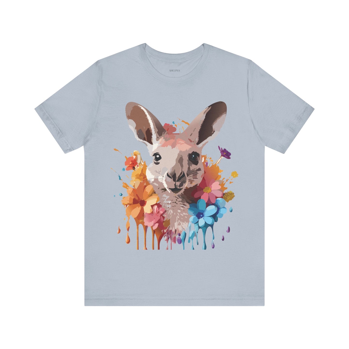 Kangaroo Graphic T Shirt Unisex Adelpha Art Design Tee Vintage Inspired Artwork For Everyday Style