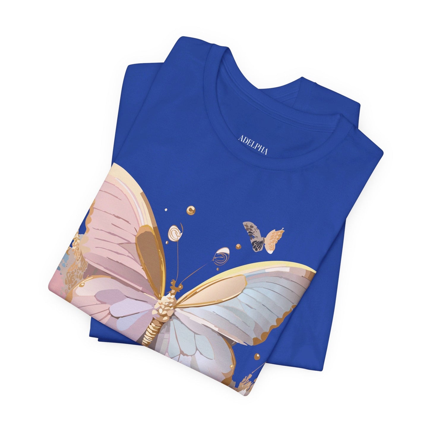 Butterfly Graphic Tee Unisex Vintage Inspired Art Adelpha Apparel Collection