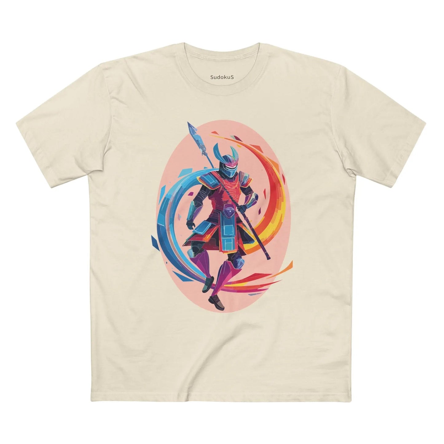 Samurai Graphic Unisex 100 Cotton Staple Tee 20