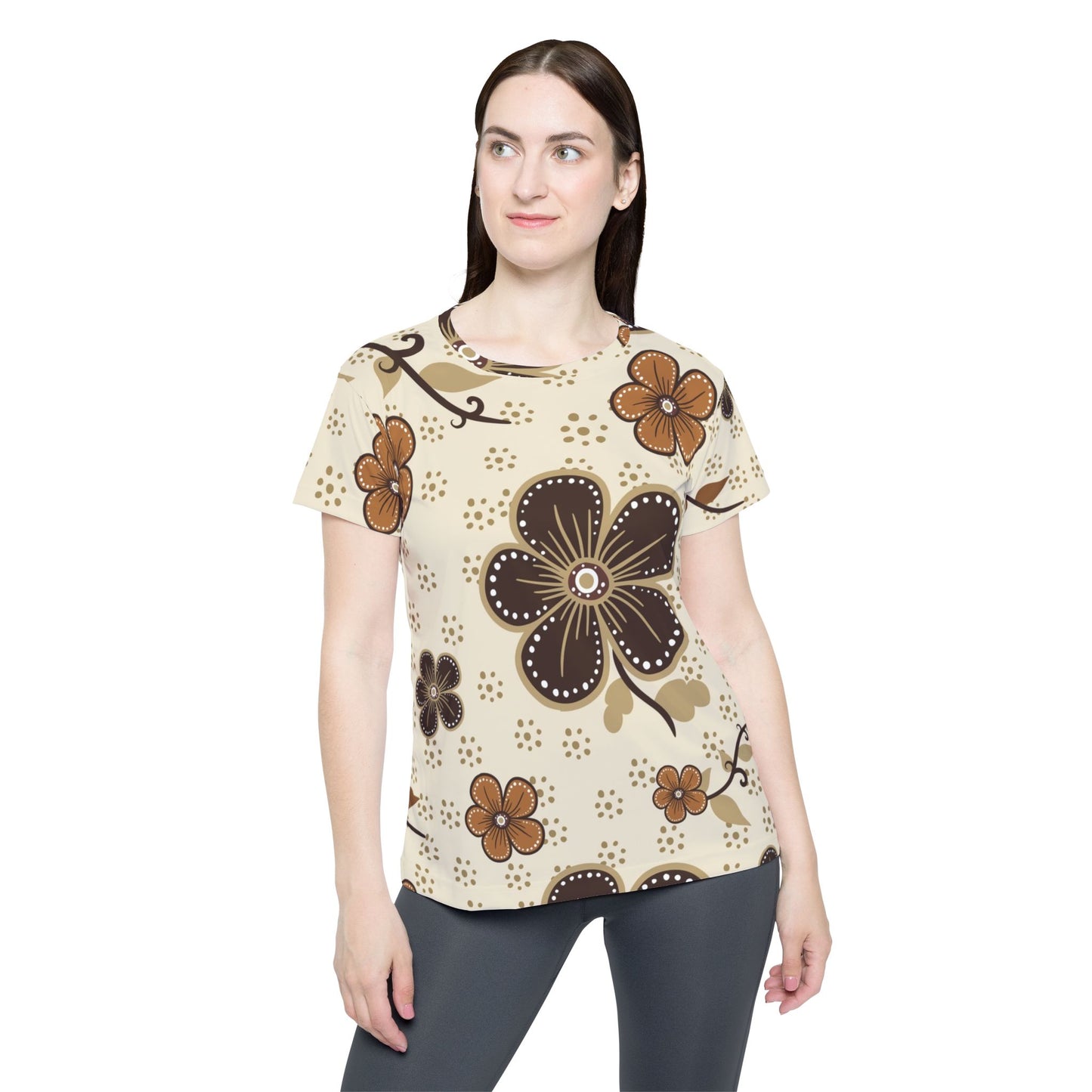 Floral Print Shirt, Shirt with Flowers