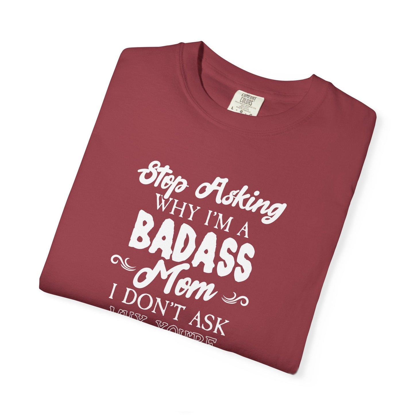 Mom T-shirt Mother's Day Mama Tee Unisex Comfort Colors Garment-Dyed Cotton h39