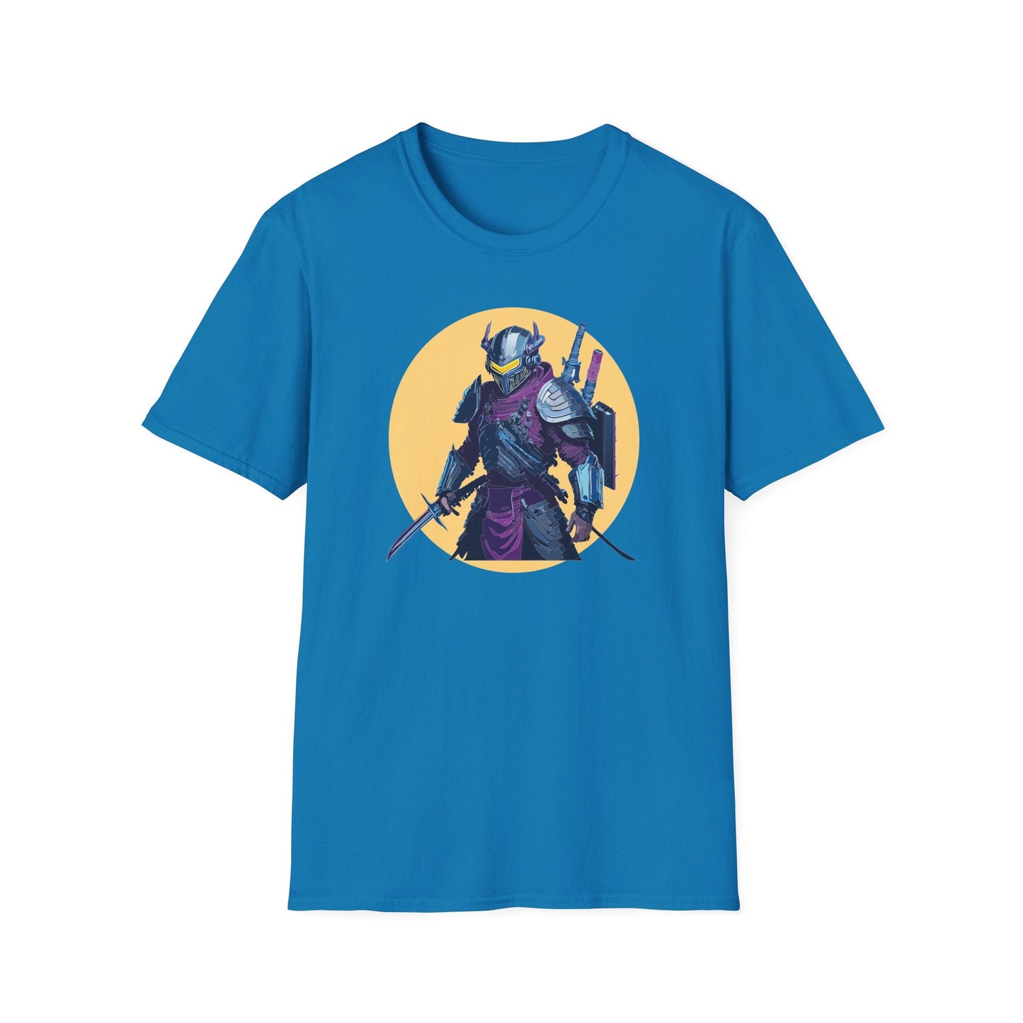 Samurai Shirt Unisex T Shirt Softstyle Gildan 64000 Cotton Tee Breathable Comfortable