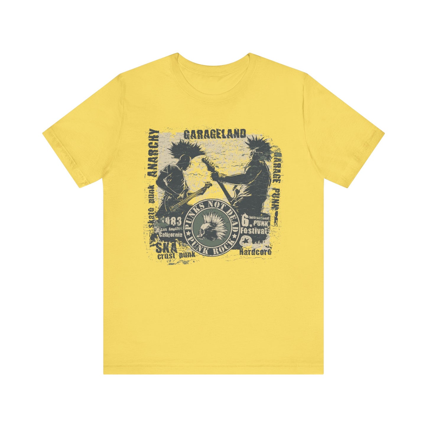 Punk Rock Graphic Tee, Retro Graphic T-Shirt, Artistic Vintage T-Shirt, Vintage Shirt, Retro Tee, Art Design Music Tees