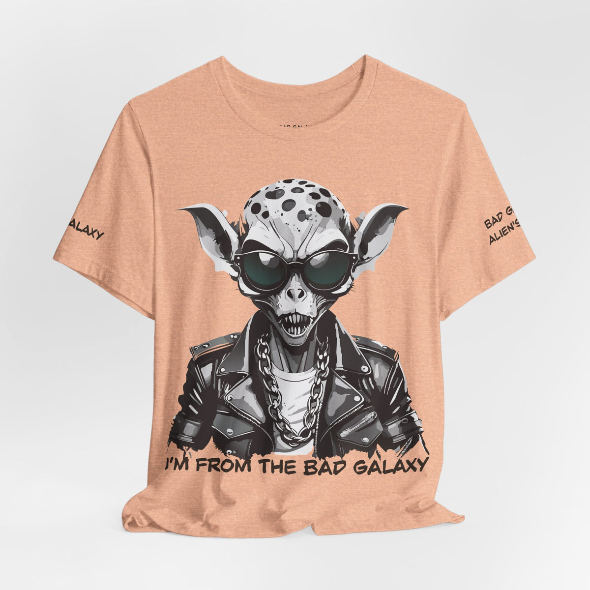 Alien Graphic Unisex Cotton Bella+Canvas Tee with Art Design b61