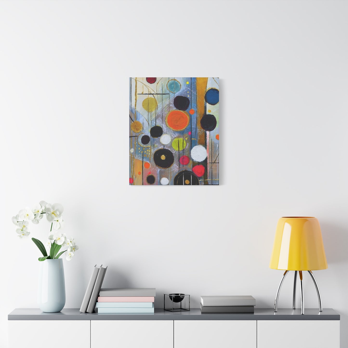 Abstract Oil Painting Print Canvas 20x24,20x30,24x30 24x32,24x36,30x40 32x48,36x48,40x60 Pine-Wood Inner Frame ABS-108