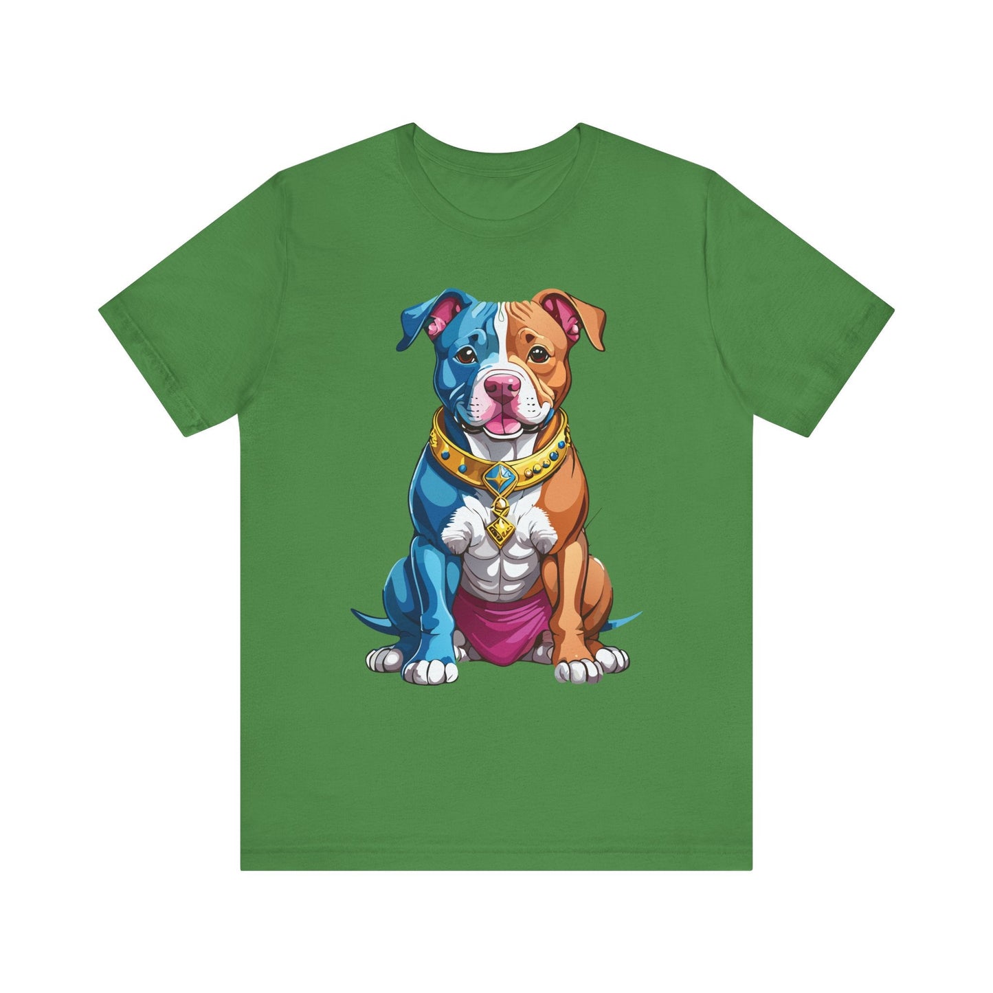Unisex Animal Shirt Art Design Tee With Wild Animals Print Short Sleeve Jersey Tee