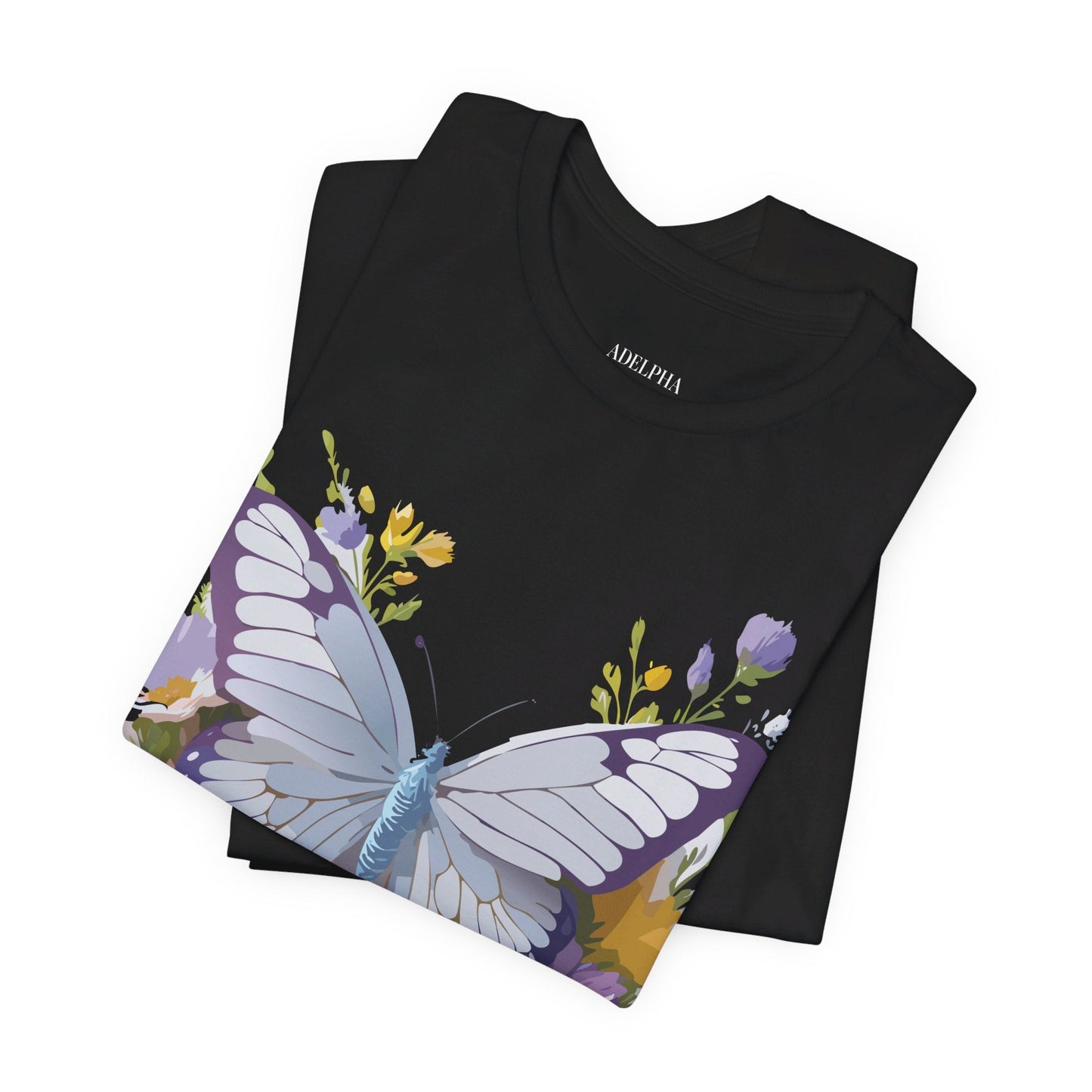 Butterfly Graphic Tee Unisex Jersey Short Sleeve From Adelpha Art Design