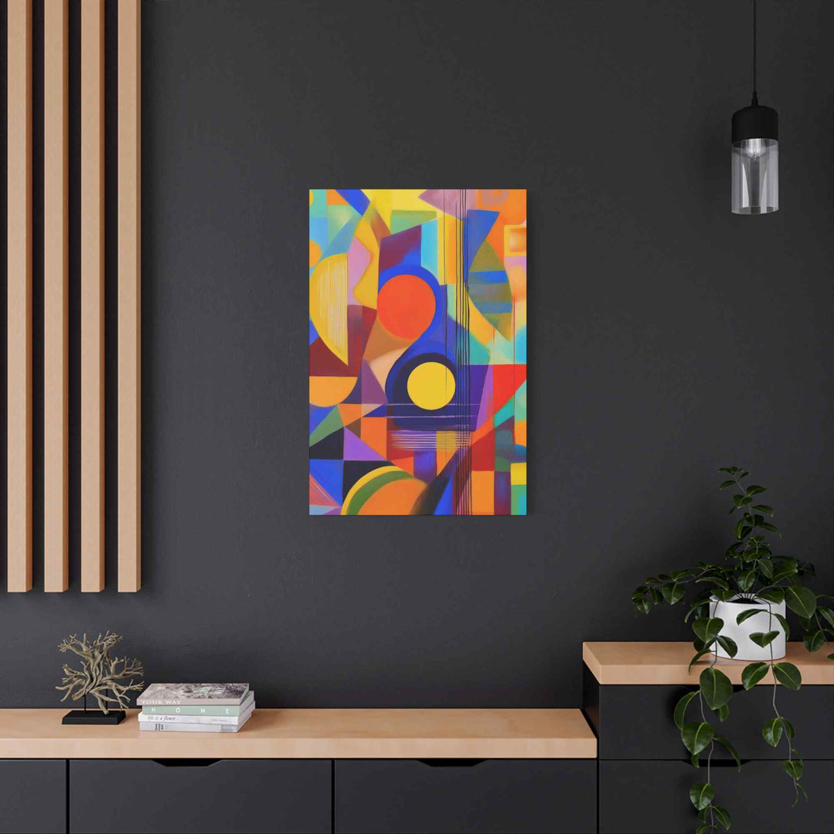 Abstract Painting Print Canvas 20x24,20x30,24x30, 24x32,24x36,30x40, 32x48,36x48,40x60 Pine-Wood Inner Frame ABS-9