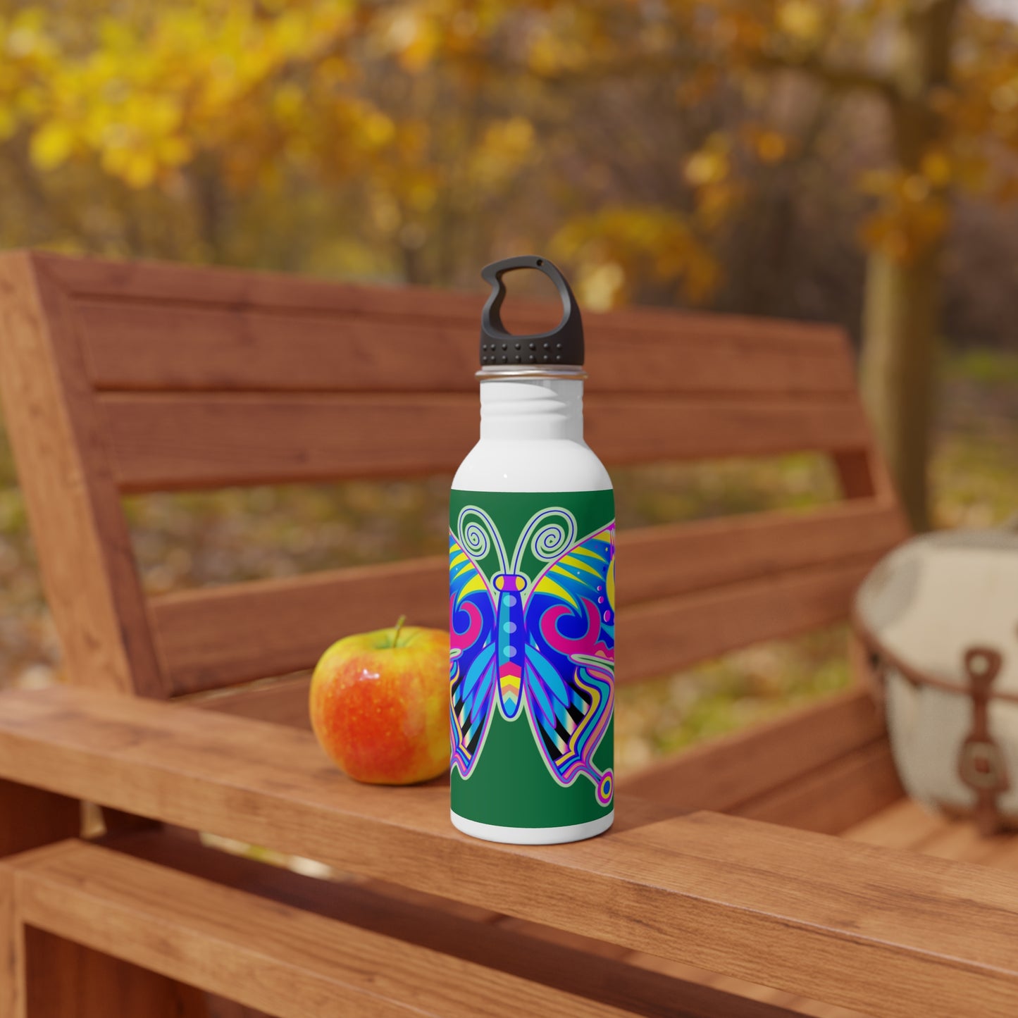 Bouteille d'eau Tumbler avec des motifs artistiques