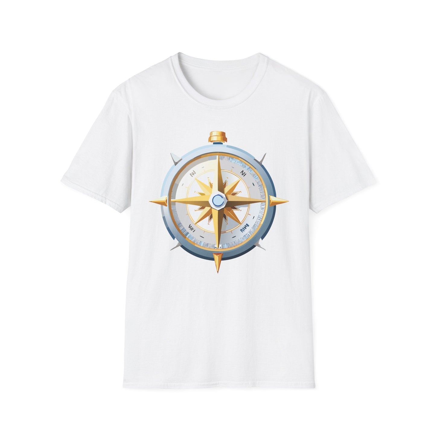 Compass Navigator Graphic Tee Unisex 100 Cotton 15