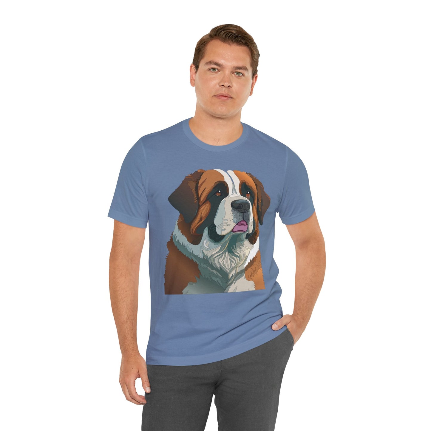 Unisex Animal Shirt With Animals Art Design Tee Shirt Wild Animals Graphic Tee Comfort Fit