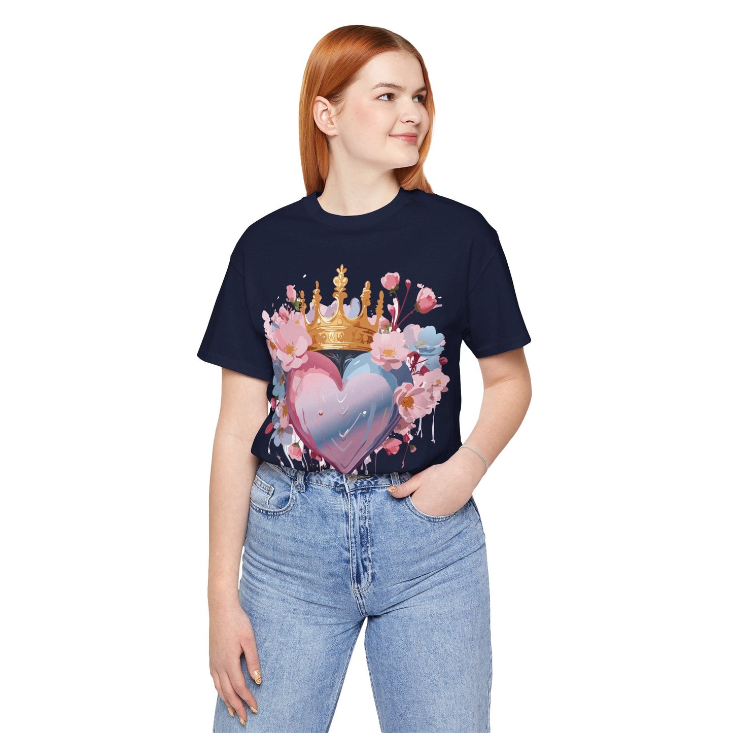 Valentine Graphic Tee Unisex Vintage Inspired Art From Adelpha Premium Jersey Short Sleeve Shirt