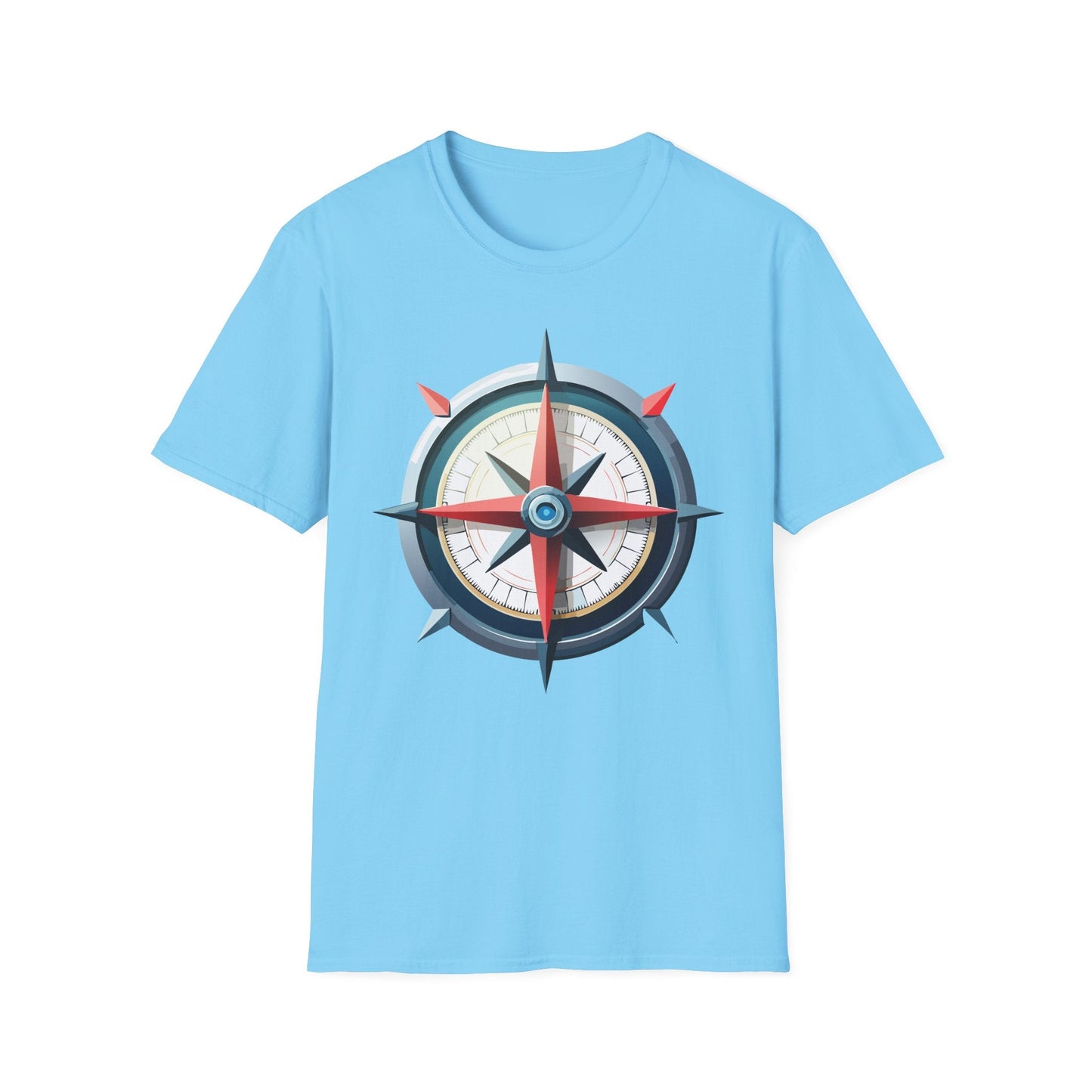 Compass Navigator Graphic Tee Unisex 100 Cotton 16