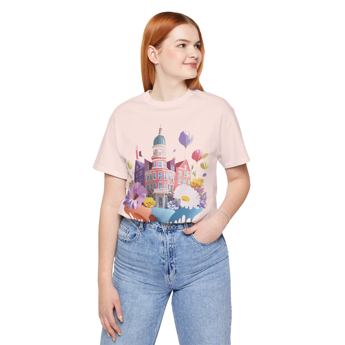 Unisex Cotton Bella+Canvas Tee with Amsterdam