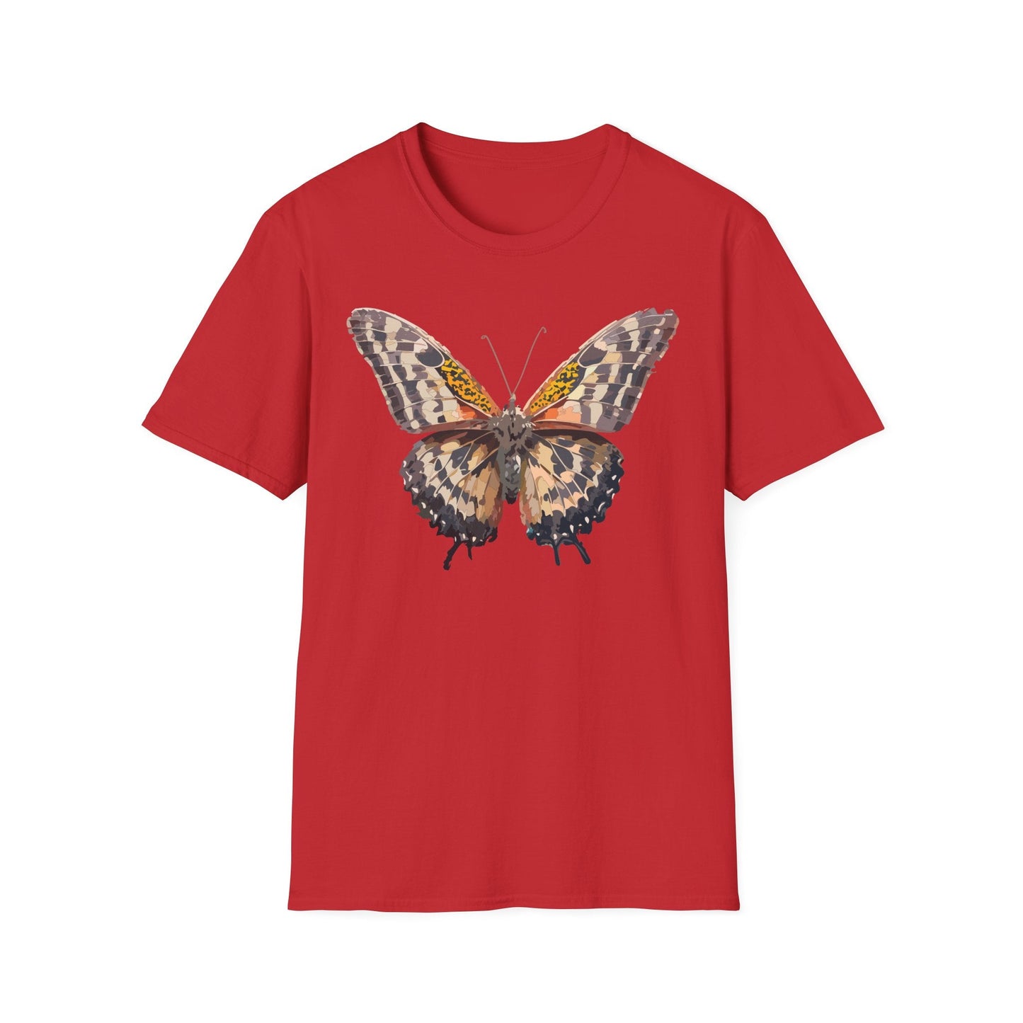 Butterfly Shirt Unisex Tee Monarch Butterfly Tee Softstyle Gildan 64000 Classic Fit