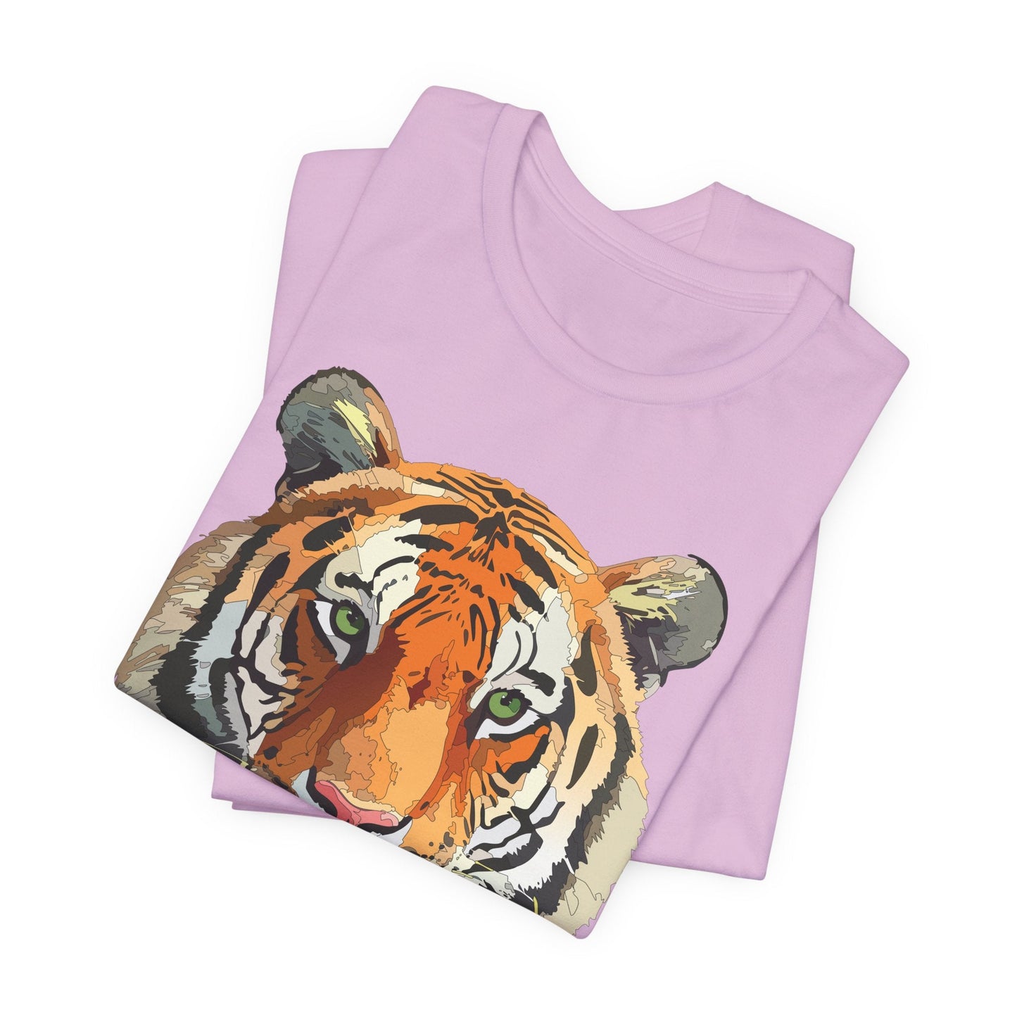 Unisex Animal Graphic Tee Shirt With Wildlife Art Design For Everyday Comfort Gildan 64000