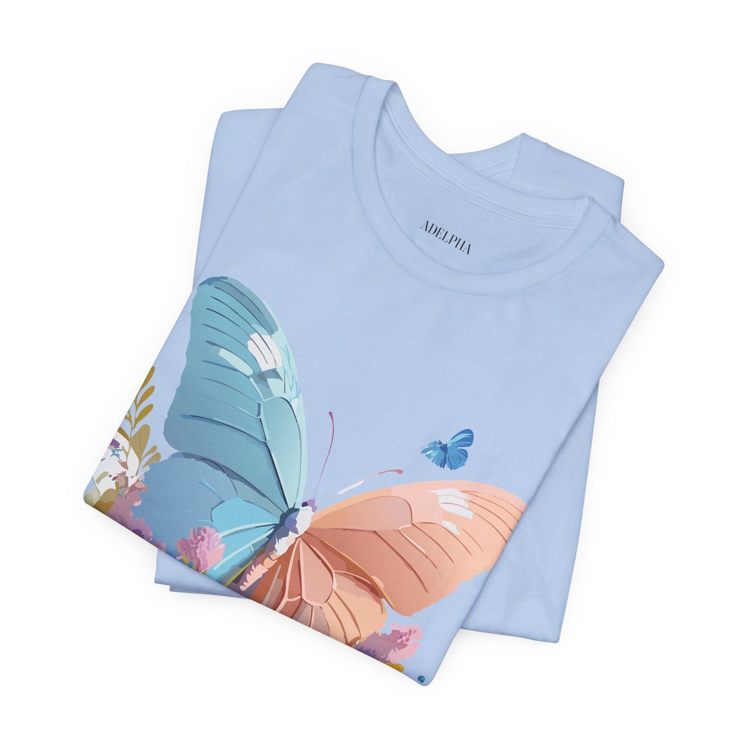 Butterfly Graphic Tee By Adelpha Unisex Vintage Inspired Art Shirt