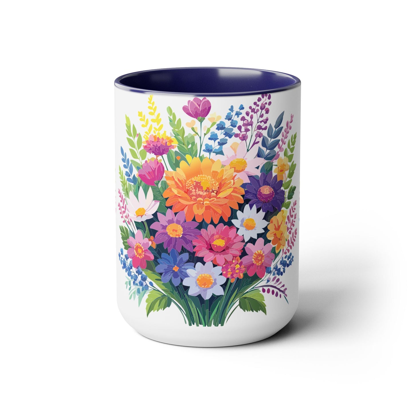 Floral Mug, Floral Cup