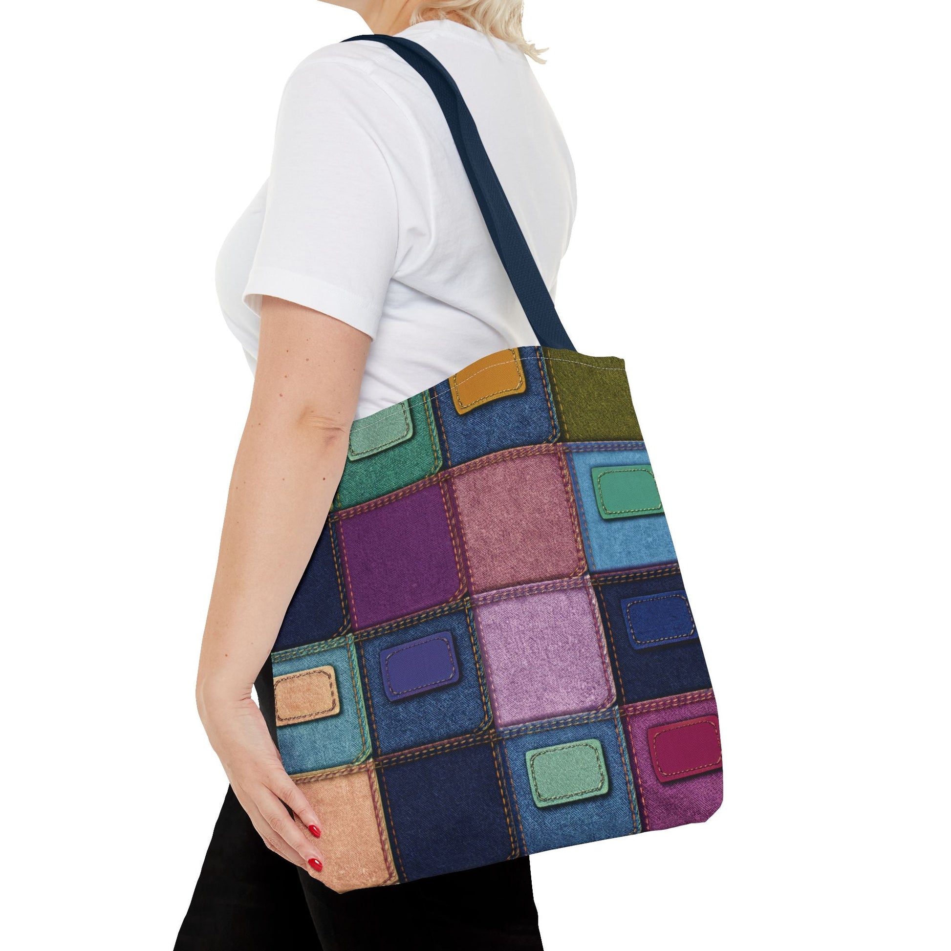 Denim Canvas Bag, Tote Bag Denim - PPU BEST