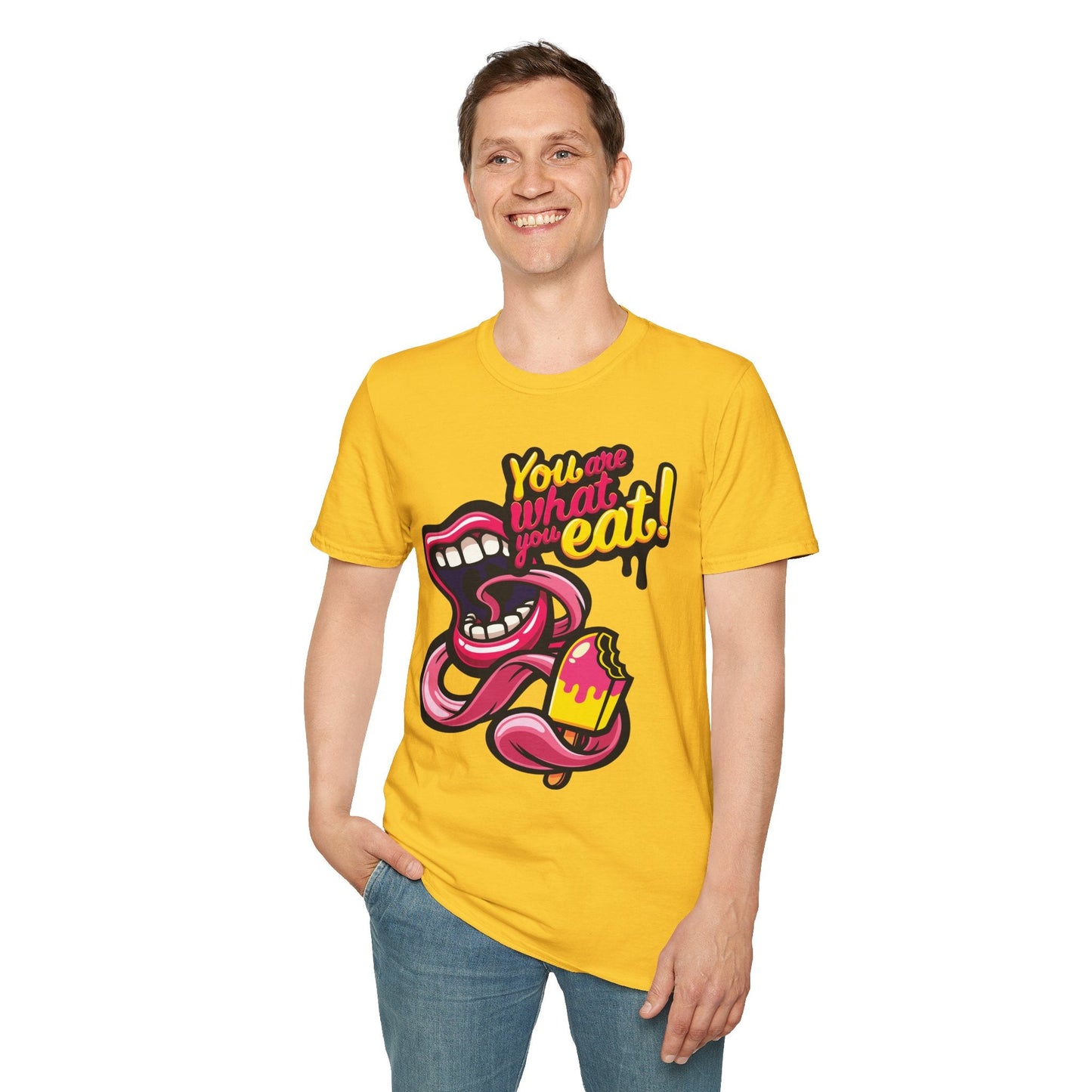 Cartoon T Shirt Animation T Shirt Funny Tee Shirt Unisex Softstyle Cotton Tee Premium
