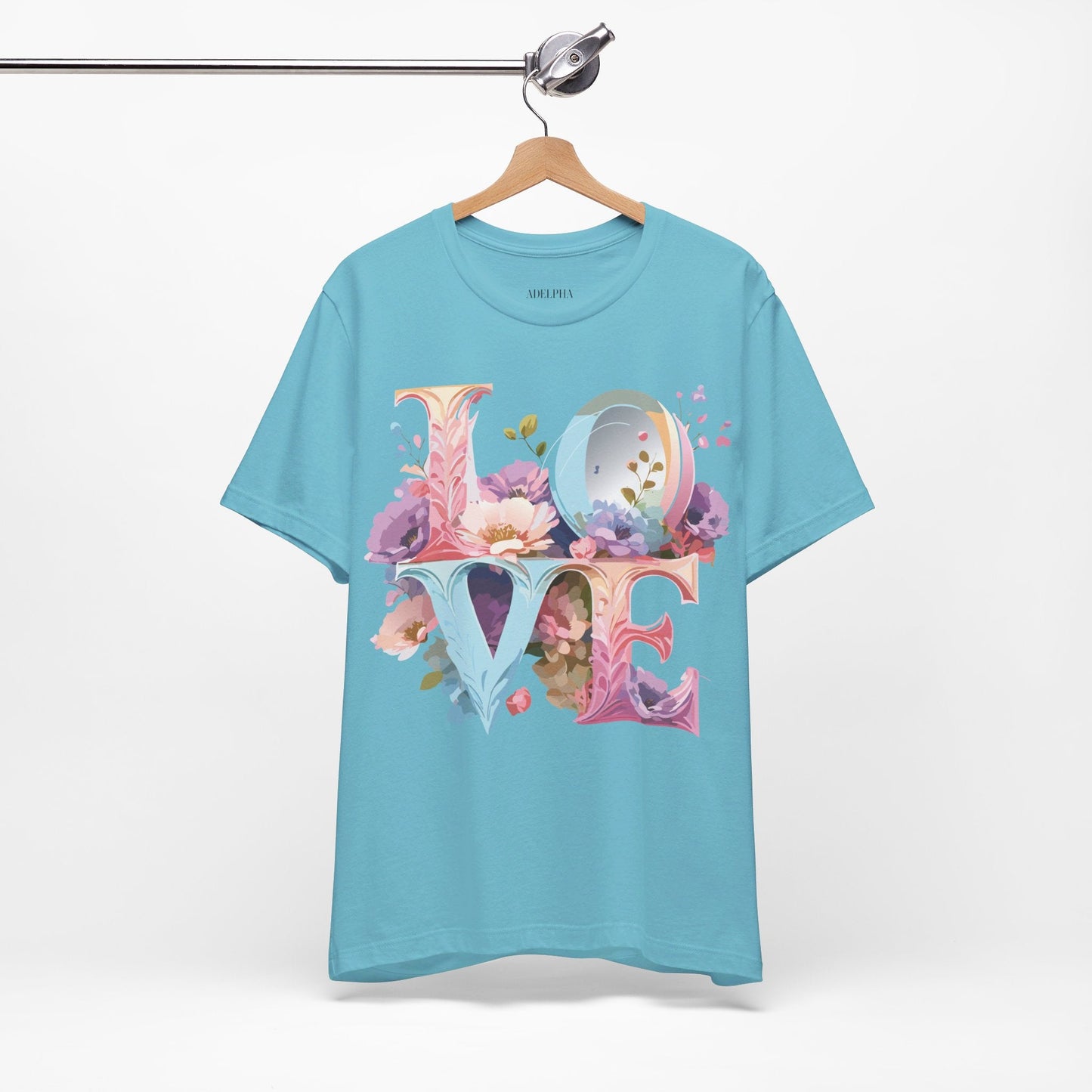 Adelpha Valentine Graphic Tee Unisex Short Sleeve Vintage Inspired Art Design for Everyday Wear