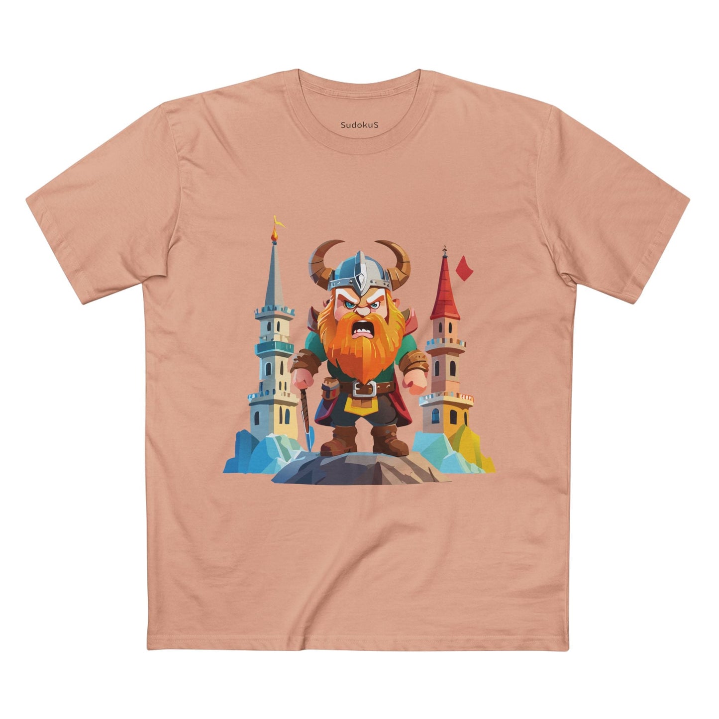 Viking Graphic Unisex 100 Cotton Staple Tee 10