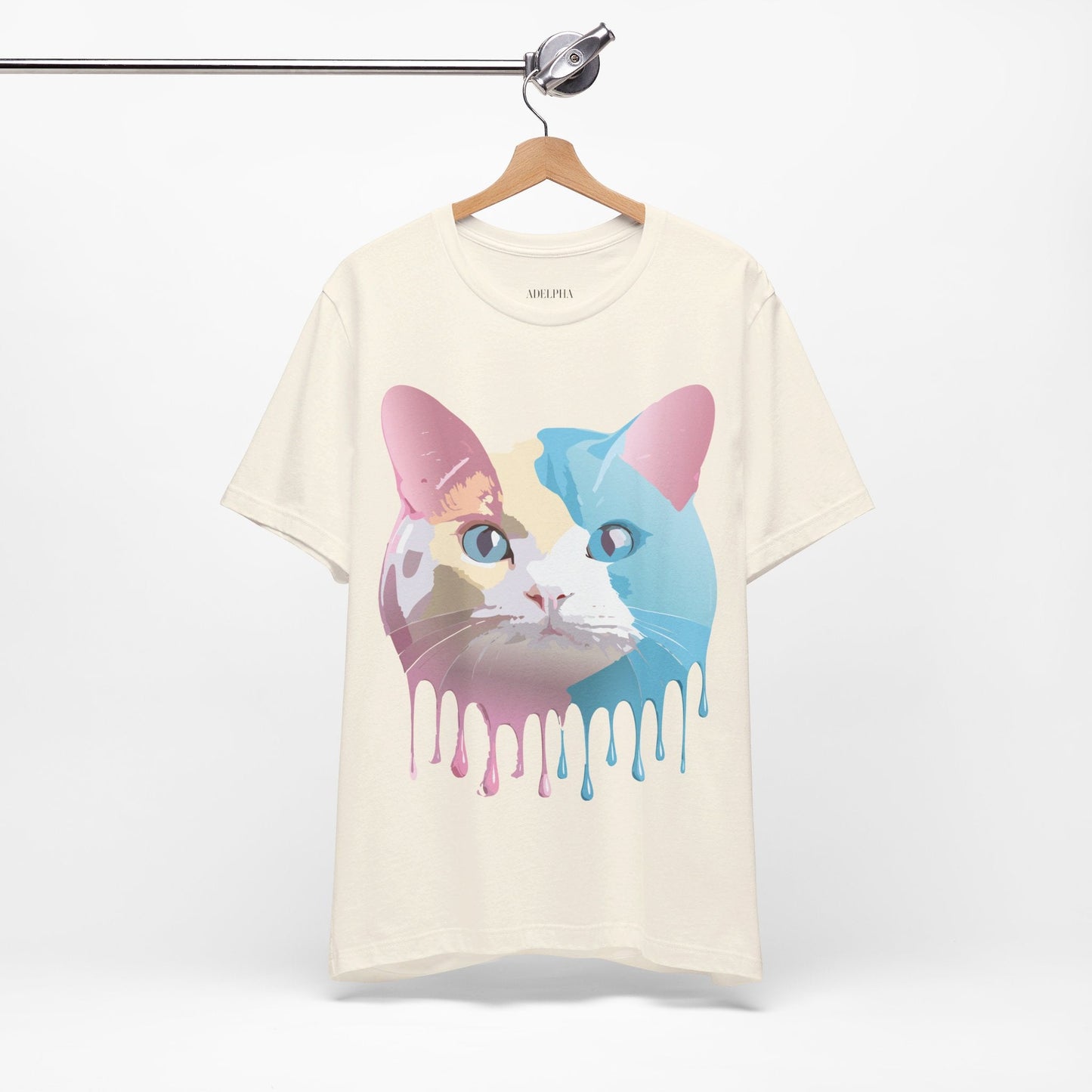 Cat Graphic Tee Unisex Jersey Short Sleeve By Adelpha Art Design