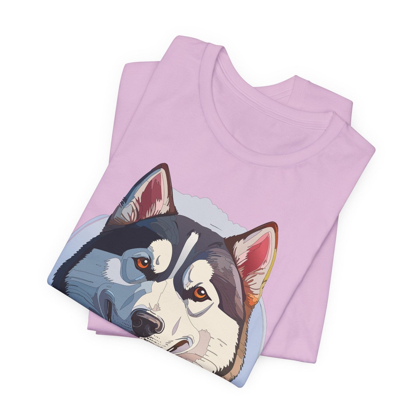 Unisex Animal Shirt Art Design Tee With Wild Animals Graphic Print Short Sleeve Style