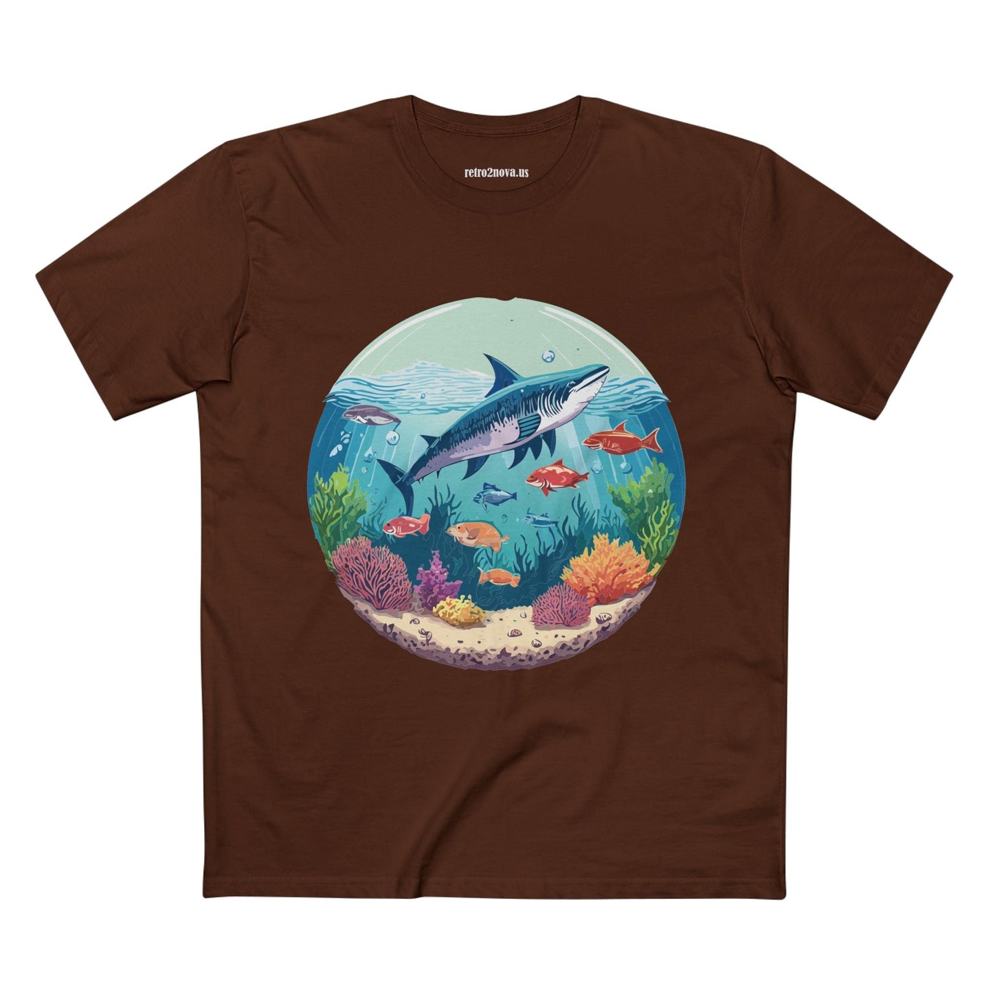 Ocean Shirt Ocean Pacific OP17 Unisex Premium Cotton Staple Tee With Original Art Design