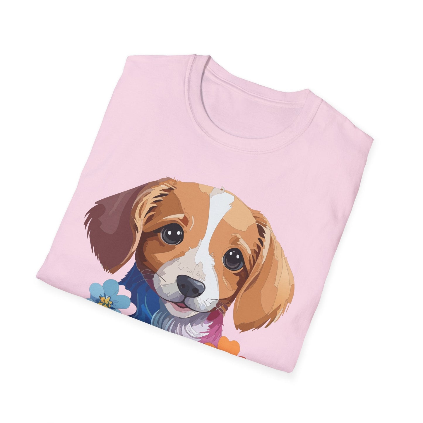 Unisex Dog Shirt Animal Graphic Tee Soft Cotton Gildan 64000