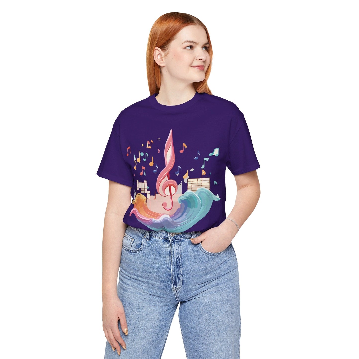 Adelpha Music Graphic T Shirt Unisex Short Sleeve Tee Vintage Inspired Art Design Premium