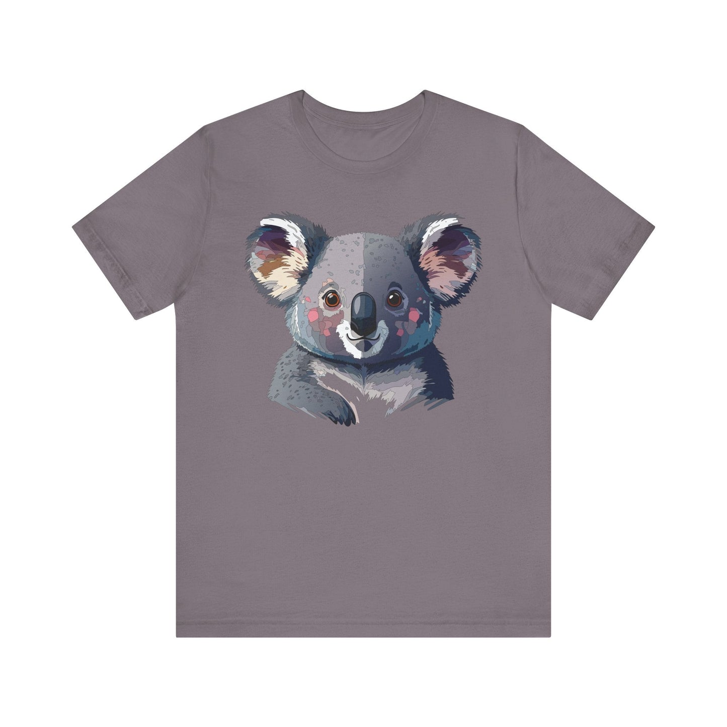 Unisex Animal Shirt With Animal Art Design Tee Wild Animals Short Sleeve Jersey Cotton