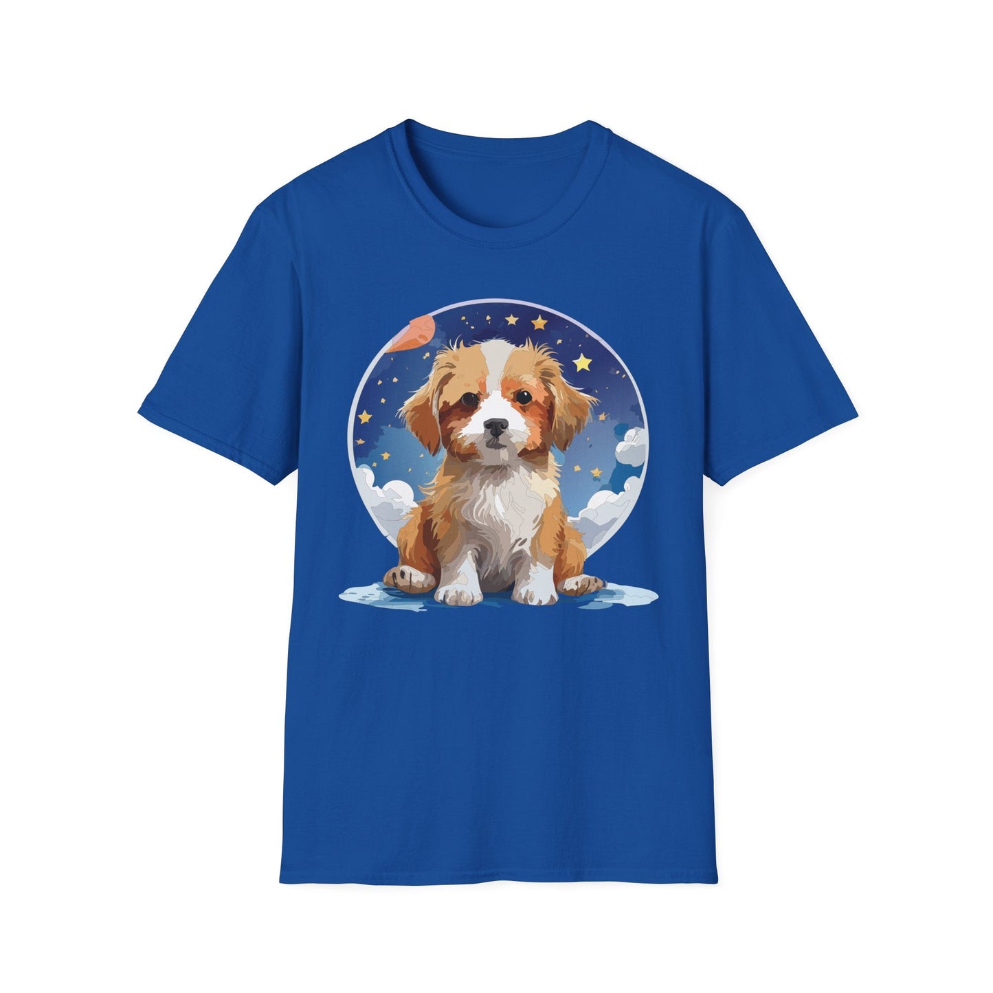 Dog Shirt Unisex Animal Tee Gildan Softstyle 64000 Short Sleeve Comfort