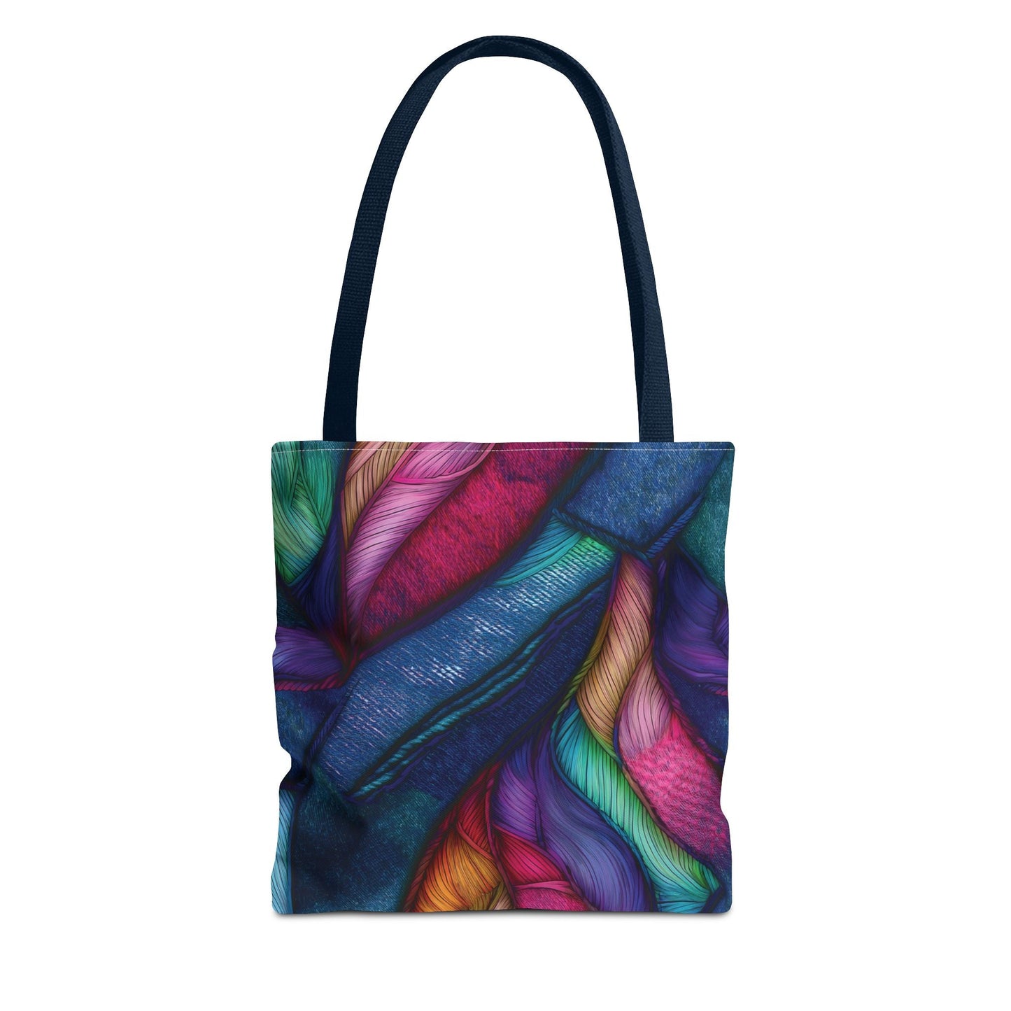 Denim Canvas Bag, Tote Bag Denim Printify