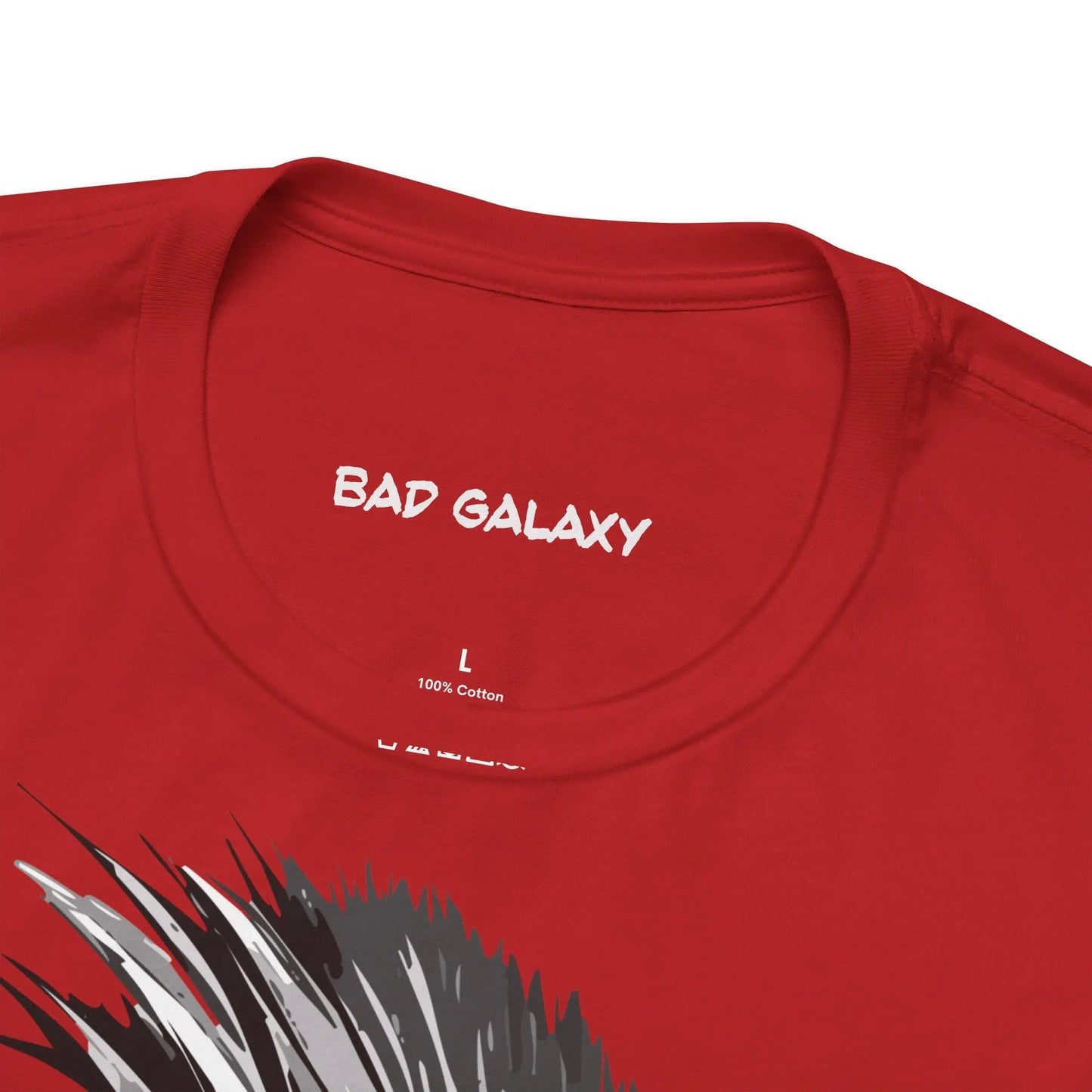 Punk Rock Tee Shirt From Bad Galaxy Made To Order 100 Percent Cotton USA Eco Friendly Inks