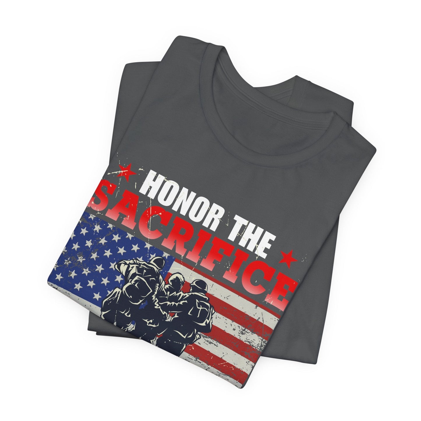 American Flag Graphic Unisex Cotton T-Shirt v24