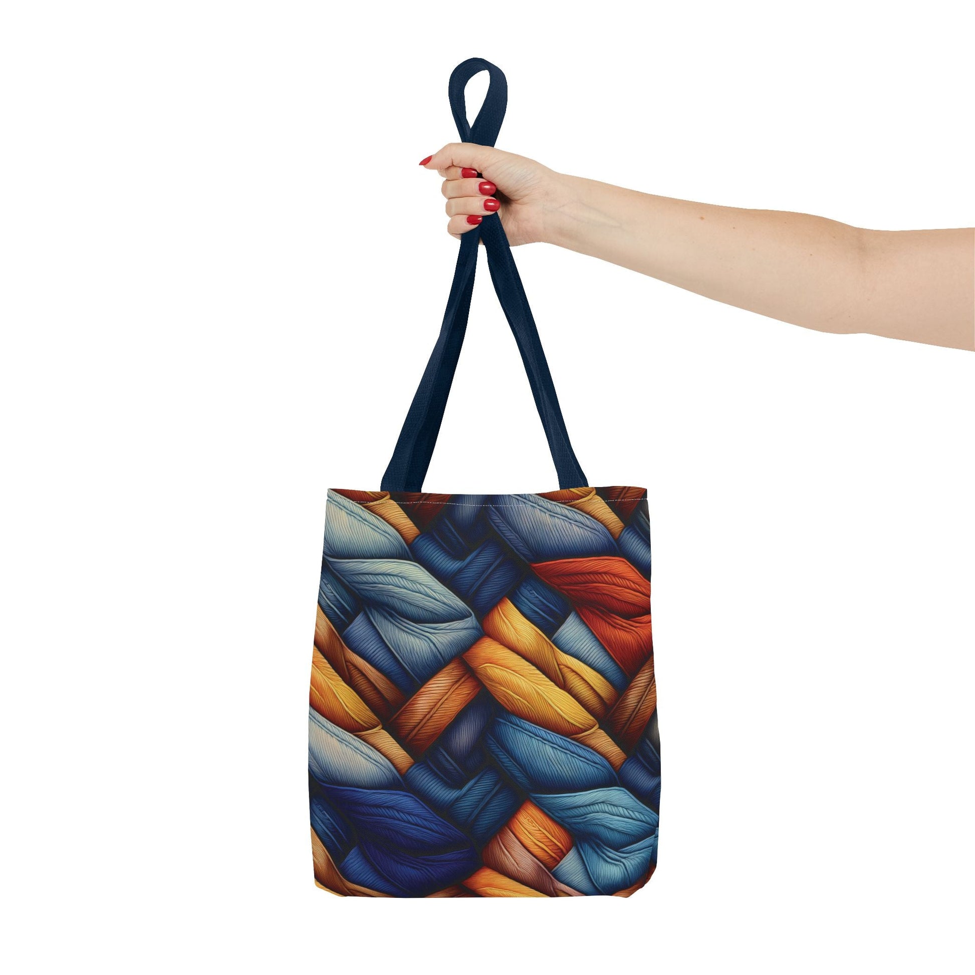 Denim Canvas Bag, Tote Bag Denim Printify