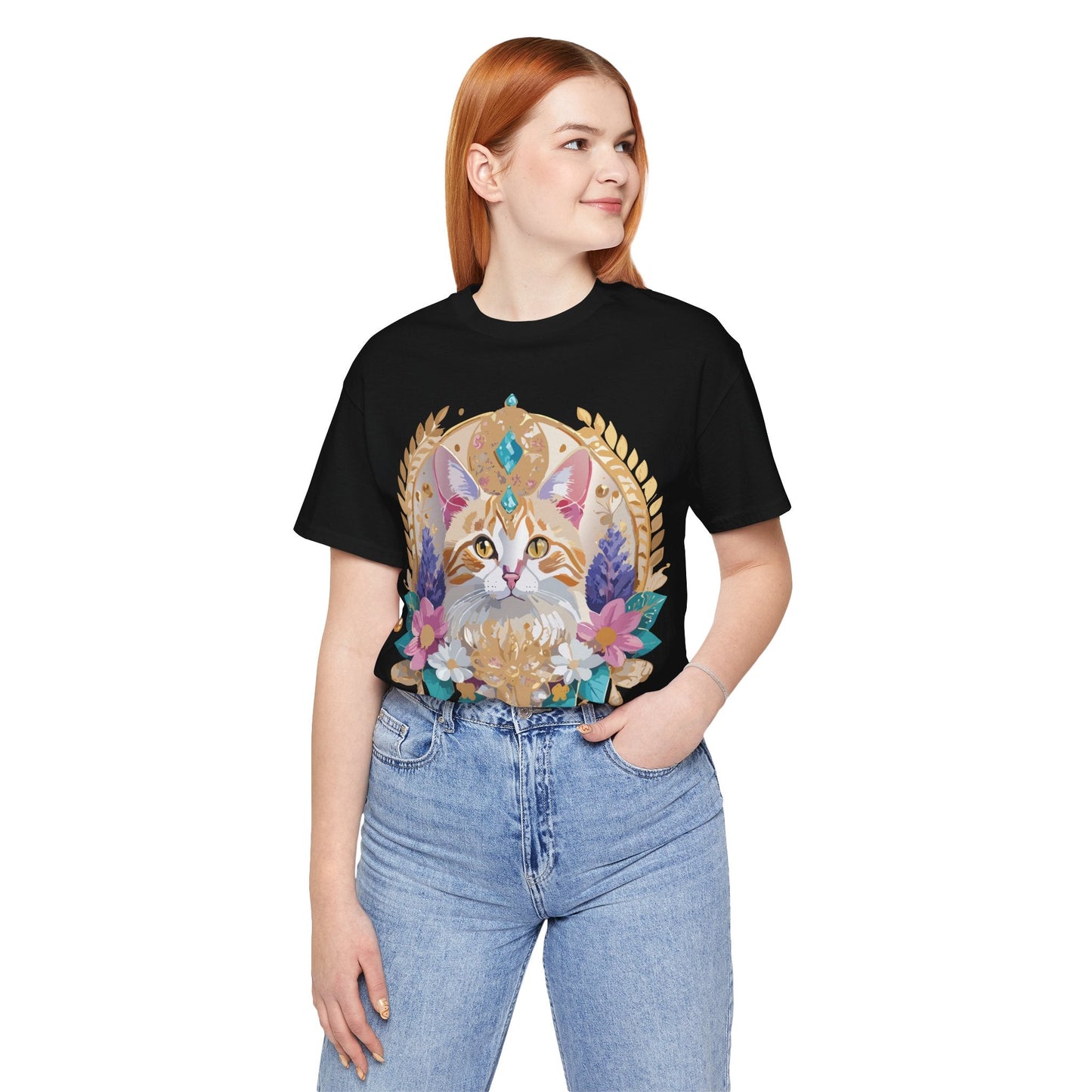 Medallion Graphic Unisex 100 Cotton Vintage Animal Medal Artwork Tee 10