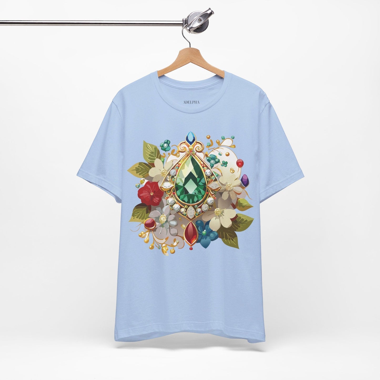 Adelpha Vintage Inspired Graphic Tee Unisex Jersey Short Sleeve Art Design Shirt